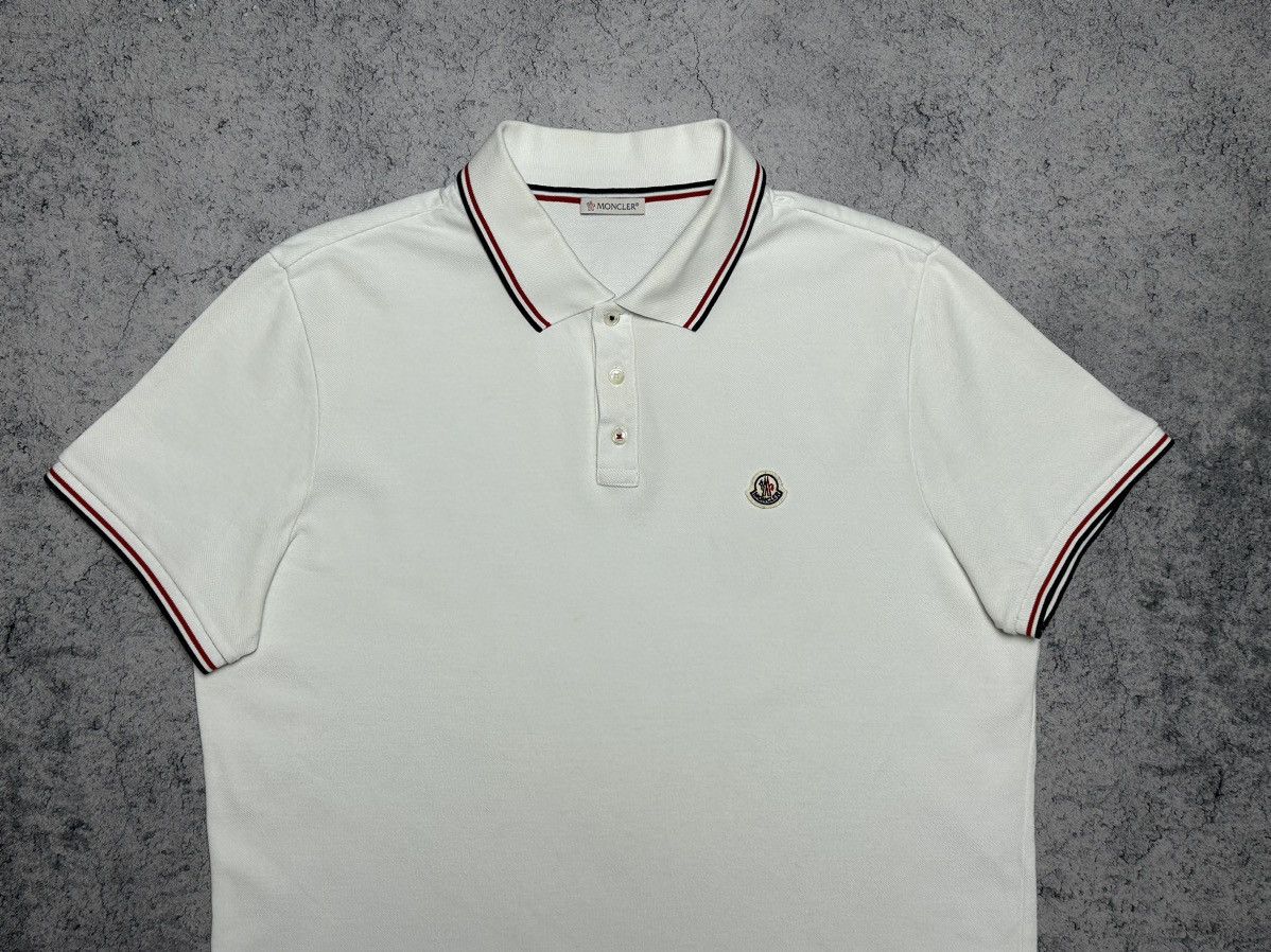 Moncler Moncler Maglia Polo Manica Corta Shirt Size US XL / EU 56 / 4 - 2 Thumbnail