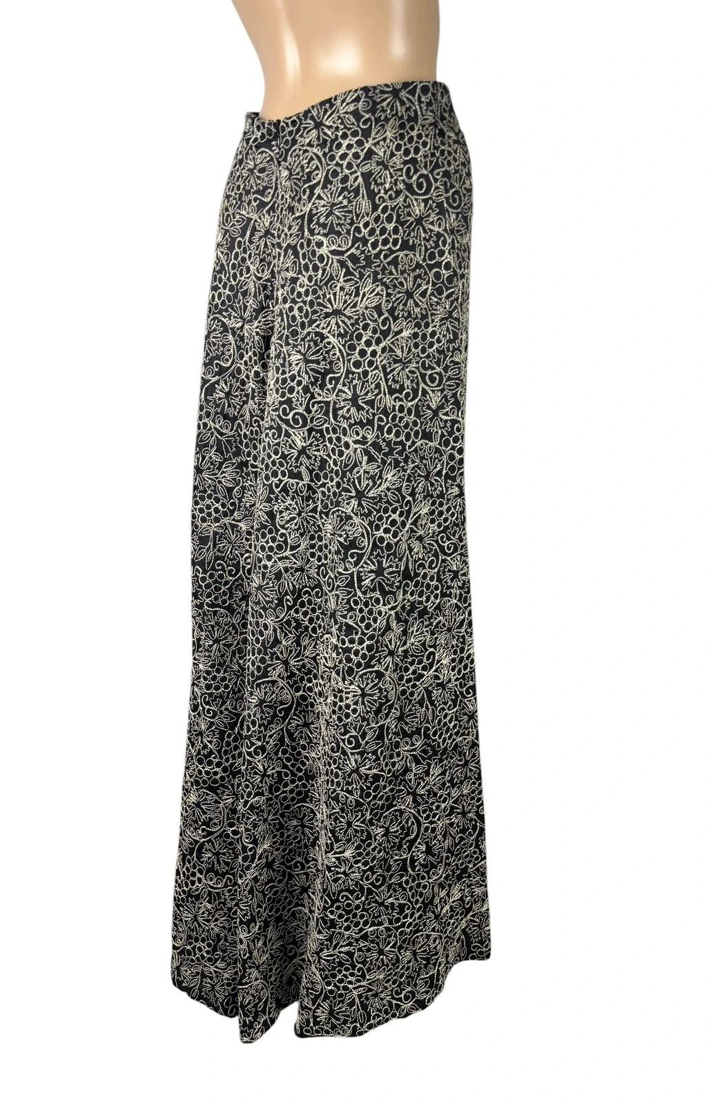 Annette Gortz Annette Gortz Galan Maxi Skirt Embroidered Silk size 36 Size 26" / US 2 / IT 38 - 6 Thumbnail