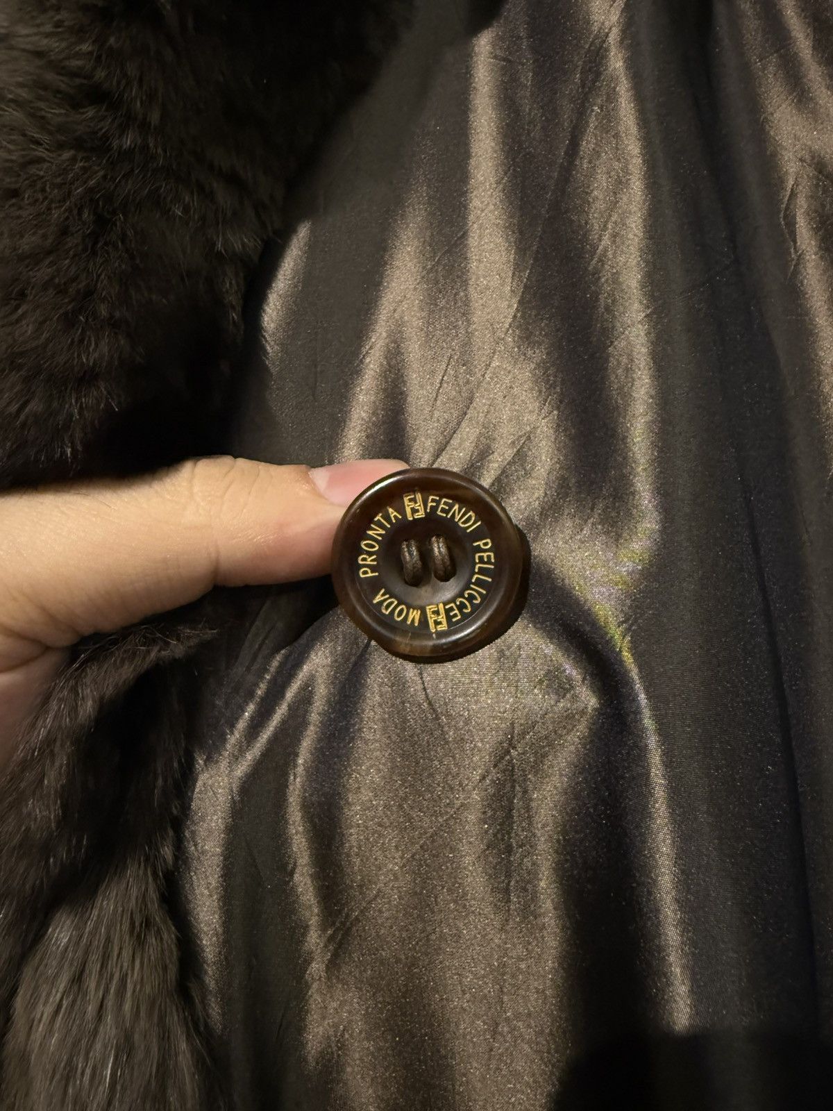 Fendi Fendi Mink Fur Coat Reversible Silk and Cashmere Size M / US 6-8 / IT 42-44 - 12 Thumbnail