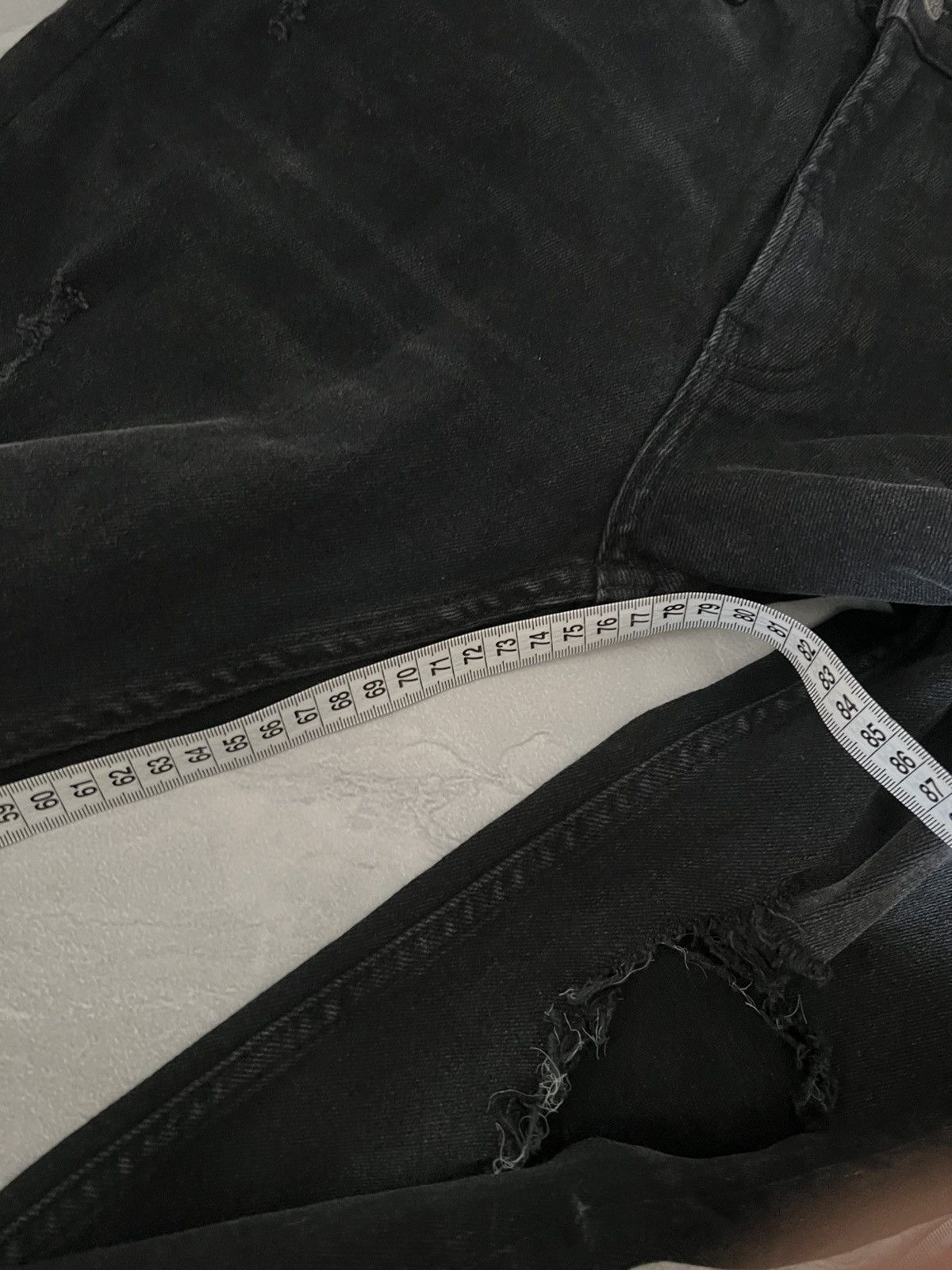 Vintage Vintage Glam Y2K Slim Jeans / Destroyed Wash Archive Dark Size US 30 / EU 46 - 7 Thumbnail