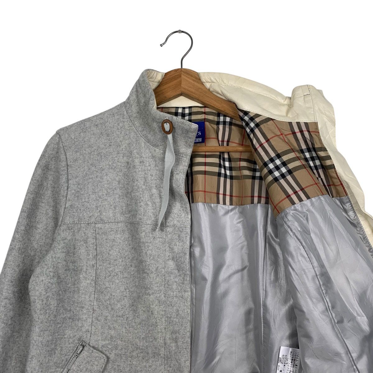 Burberry Burberry Blue Label Nova Check Wool Jacket Size XS / US 0-2 / IT 36-38 - 10 Thumbnail
