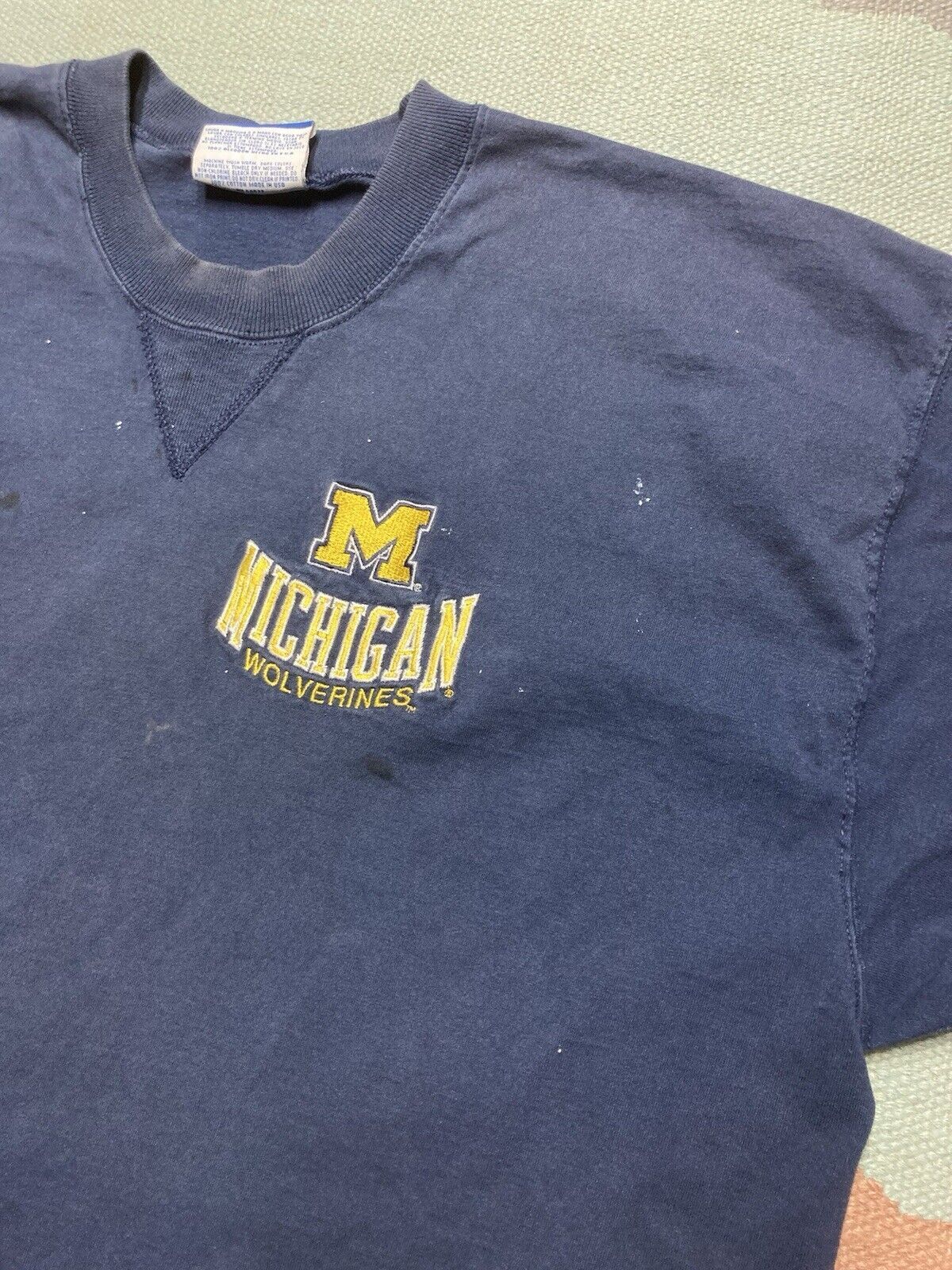 Pro Player × Vintage 90s t shirt university of Michigan wolverines distressed XXL Size US XXL / EU 58 / 5 - 4 Thumbnail