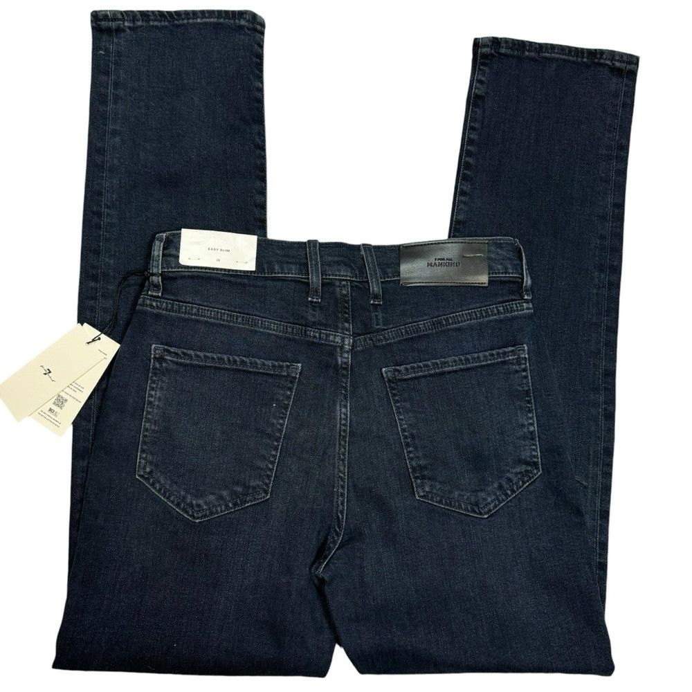 7 For All Mankind NWT New $228 7 For All Mankind Easy Slim in Sunbeam Jeans S Size 28" / US 6 / IT 42 - 5 Thumbnail