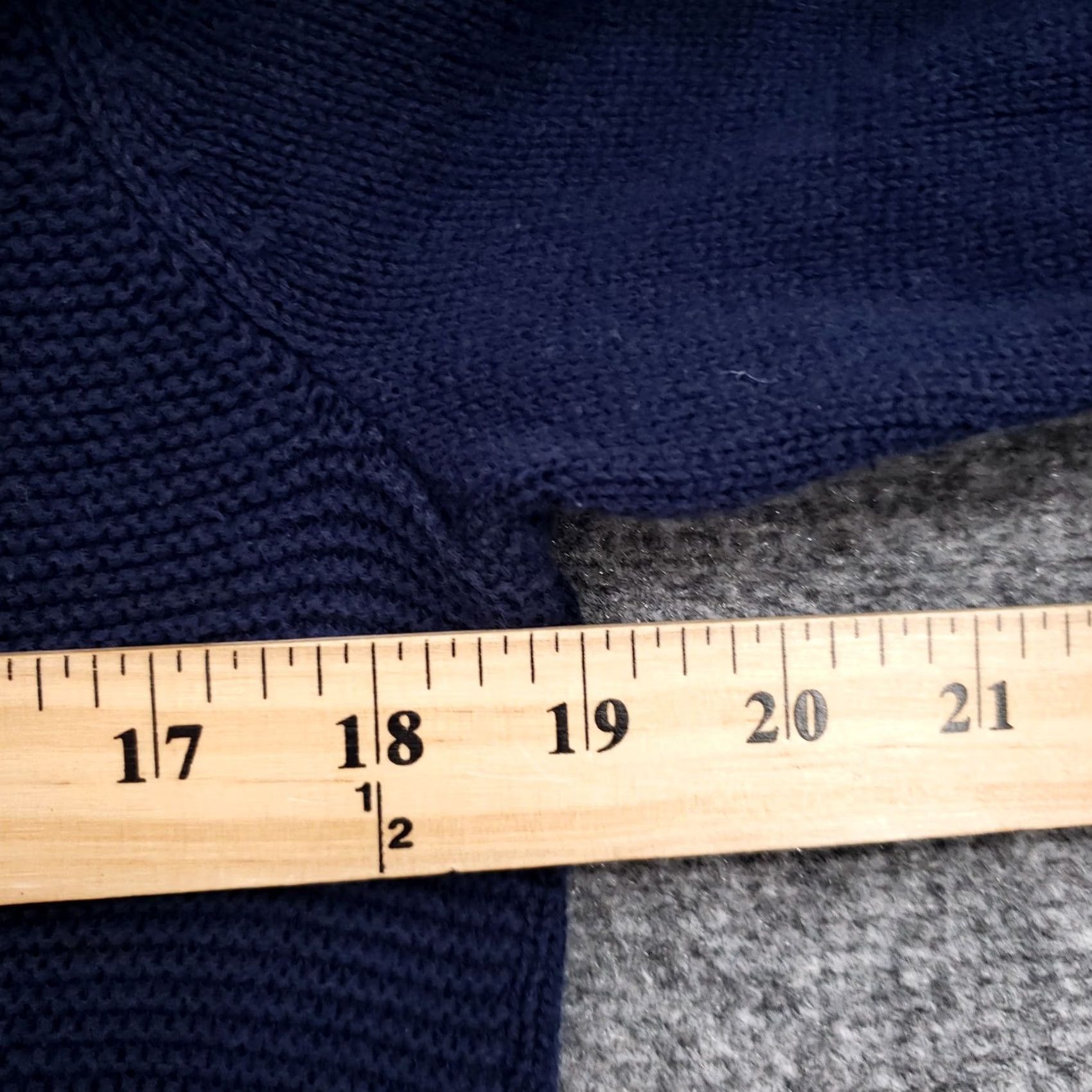 Talbots Talbots Sweater Womens L Blue 3/4 Sleeve Pullover Crew Neck Knit Jumper Shirt Pullover Mens Womens Girls Size L / US 10 / IT 46 - 6 Thumbnail