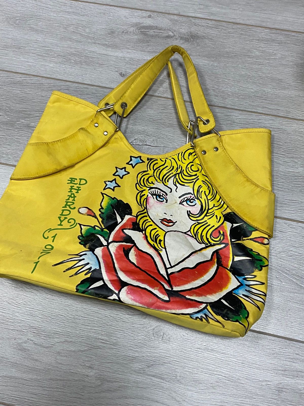 Ed Hardy Ed Hardy vintage woman tote handle bag Size ONE SIZE - 2 Thumbnail