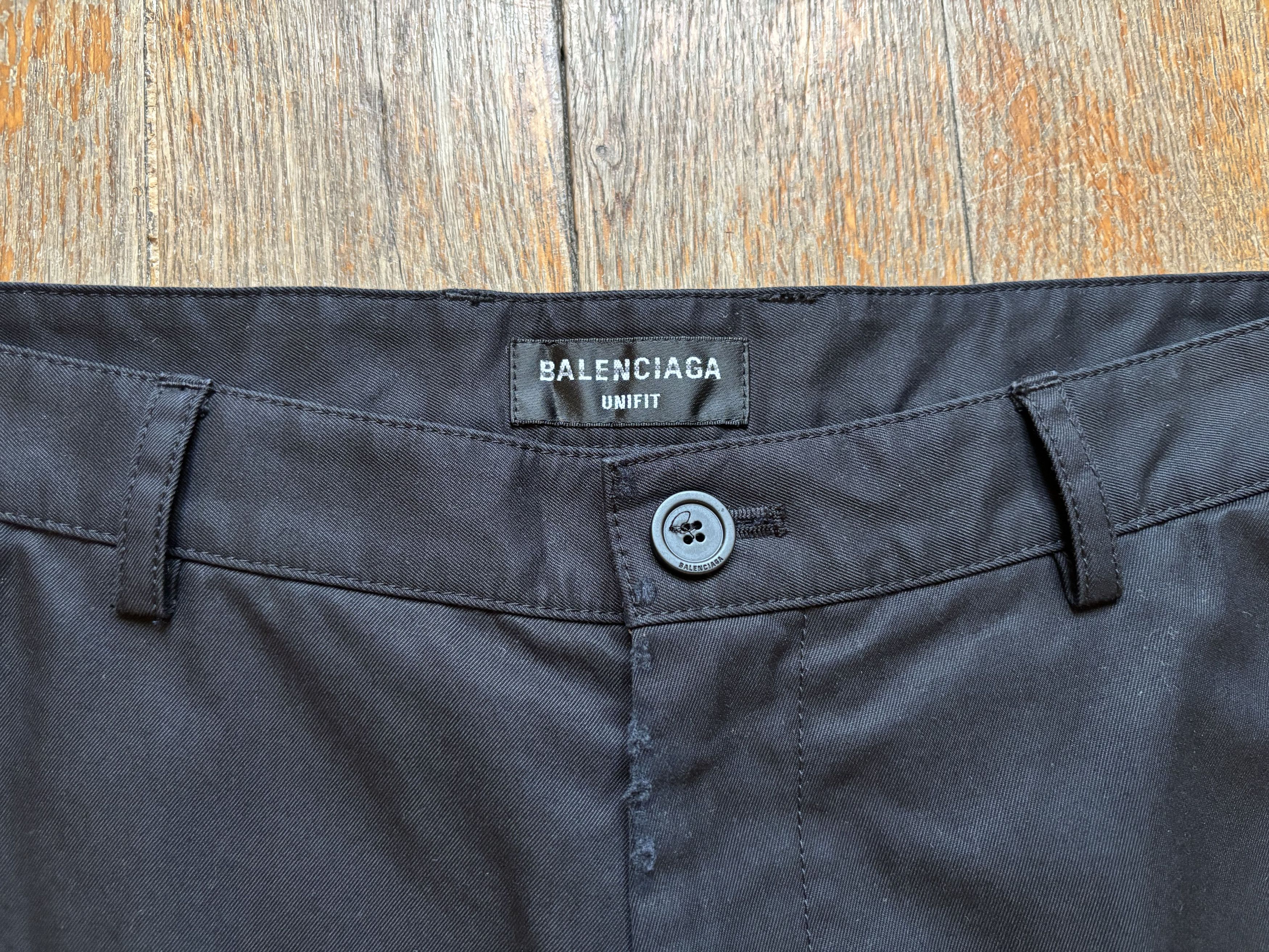 Balenciaga Balenciaga Cropped Pants Black Size US 30 / EU 46 - 3 Thumbnail