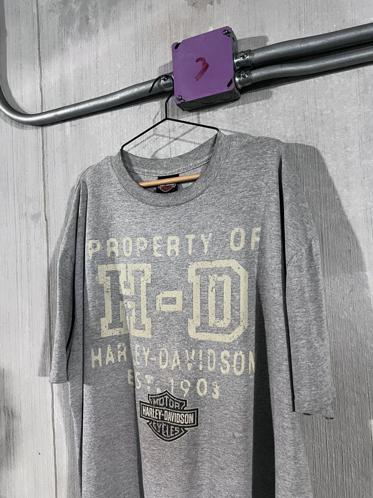 Harley Davidson 🐊 2007 Harley-Davidson “Property of H-D” – Gainesville, FL 🐊 Size US XXL / EU 58 / 5 - 2 Thumbnail