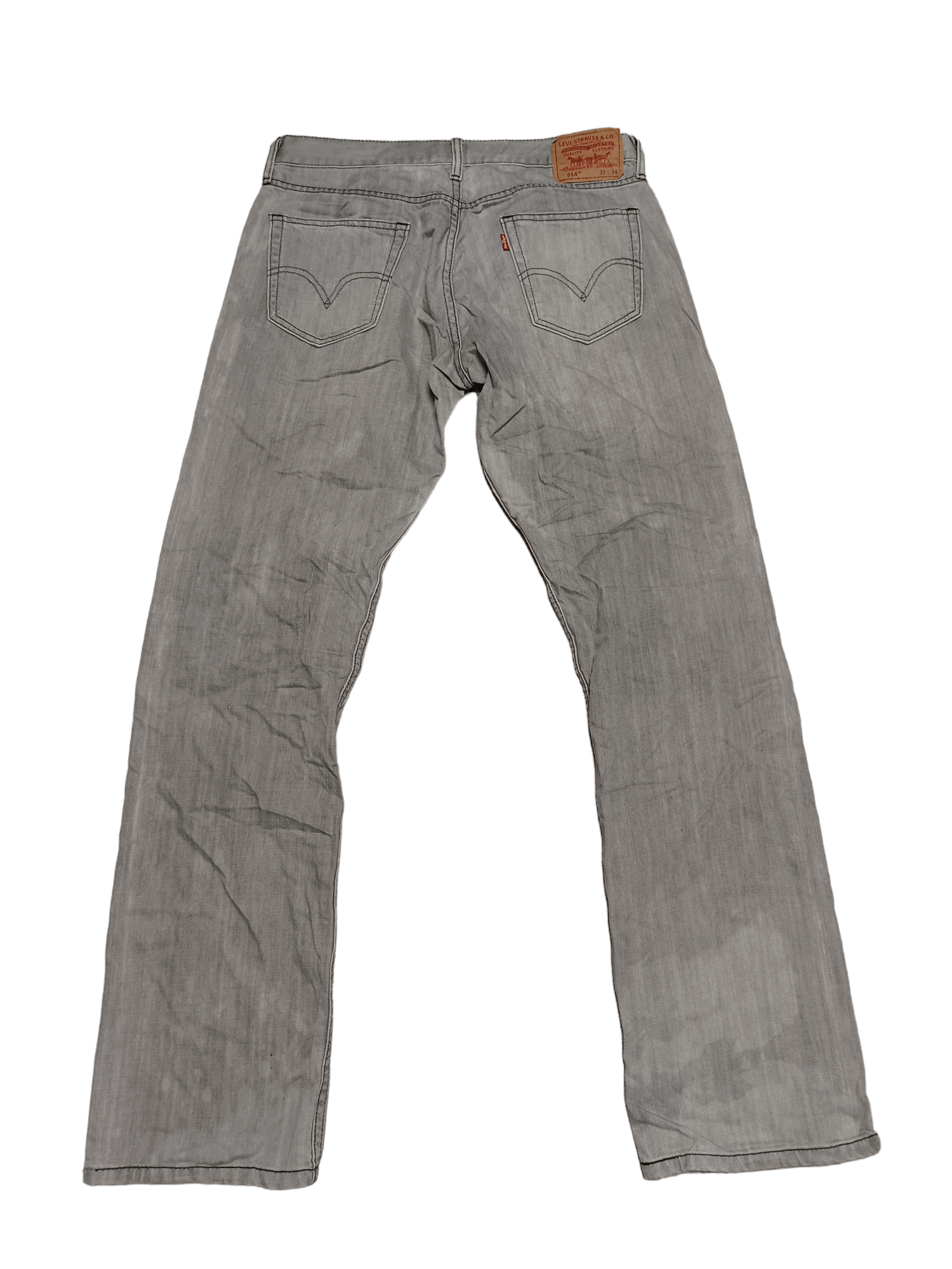Levi's Vintage Clothing VINTAGE LEVI`S 514 SLIM STRAIGHT W33 L34 JEANS DENIM Size US 33 - 2 Thumbnail
