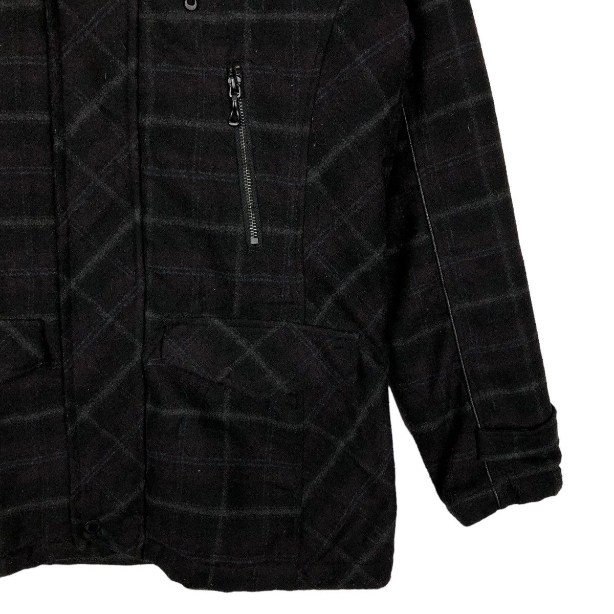 In The Attic 🔥Punk Jacket Mink Fur Hoodie In The Attic Tartan Design Size US L / EU 52-54 / 3 - 4 Thumbnail
