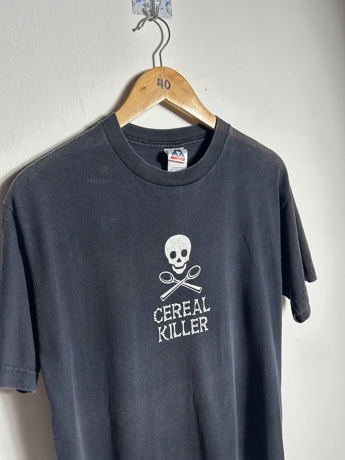 Vintage Vintage Sunfaded Cereal Killer Tee Size US M / EU 48-50 / 2 - 2 Thumbnail