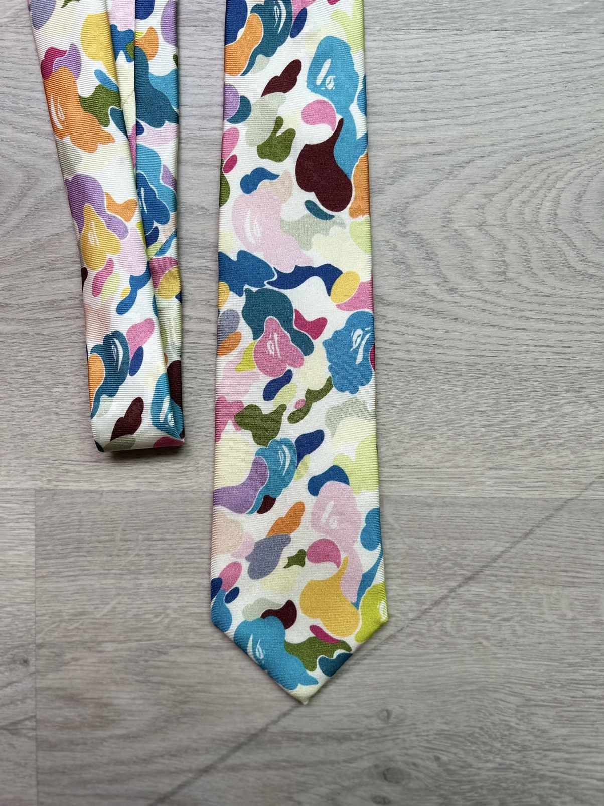 Bape 2009 Bape Multi Camo Tie Size ONE SIZE - 2 Thumbnail