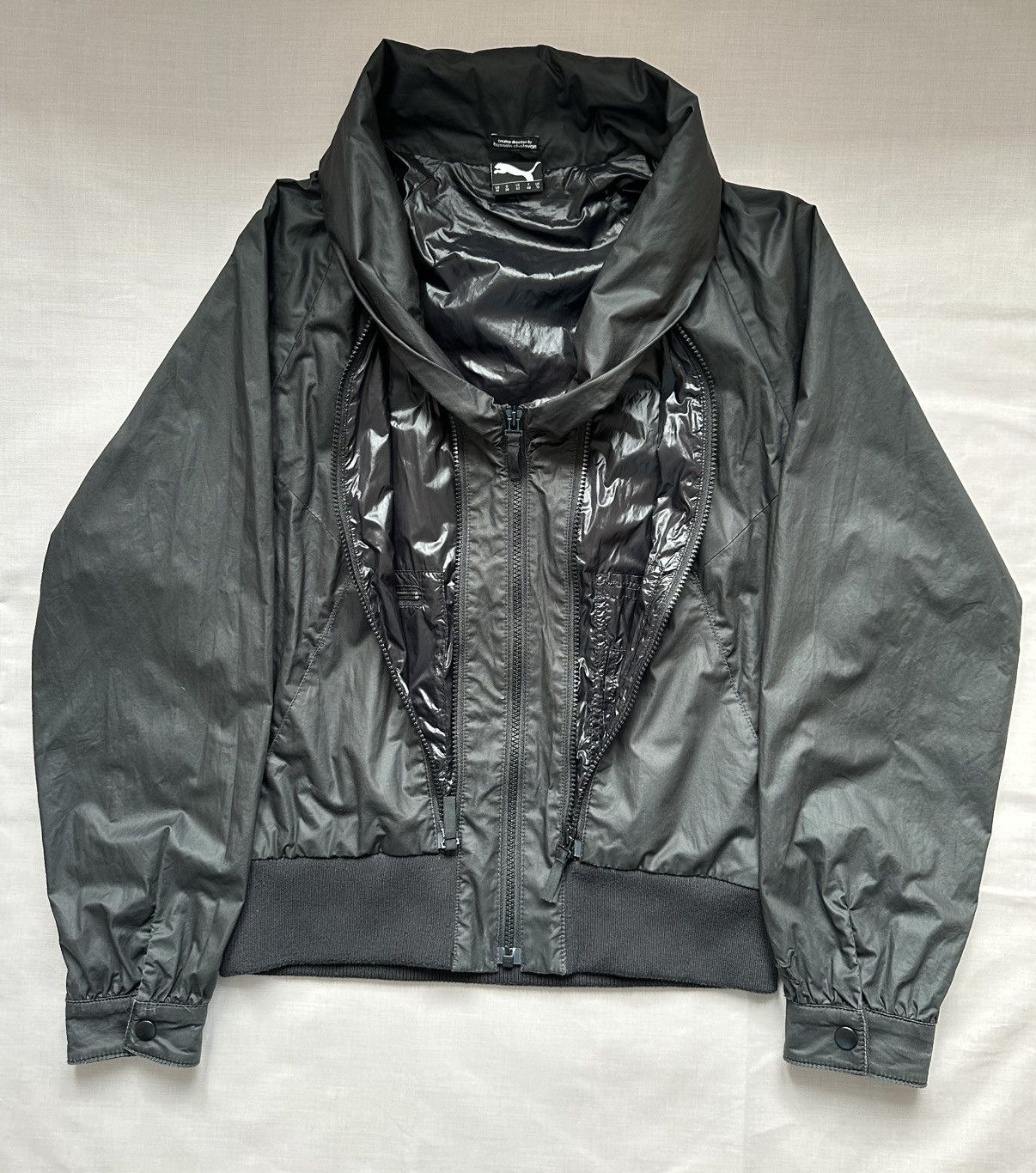 Hussein Chalayan × Puma Puma Hussein Chalayan waxed multi zip urban mobility jacket Size M / US 6-8 / IT 42-44 - 1 Thumbnail