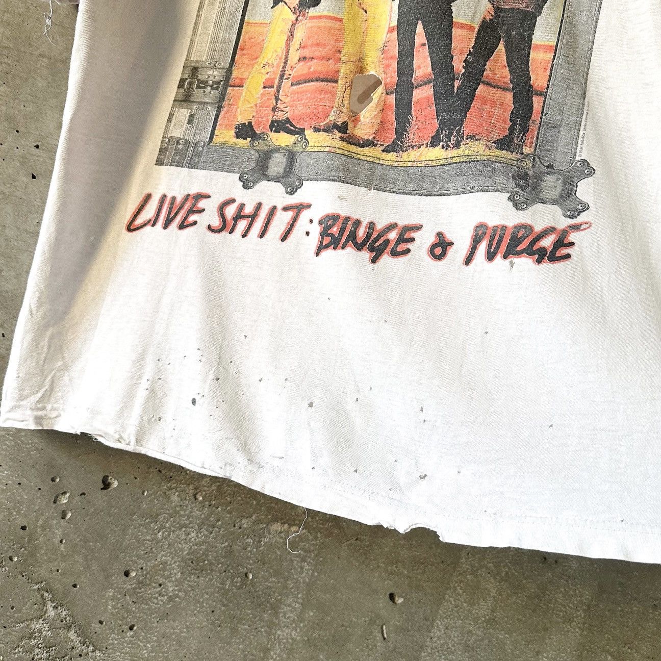 Band Tees 90’s Metallica LIVE SHIT: BINGE & PURGE T-Shirt Size US XL / EU 56 / 4 - 3 Thumbnail