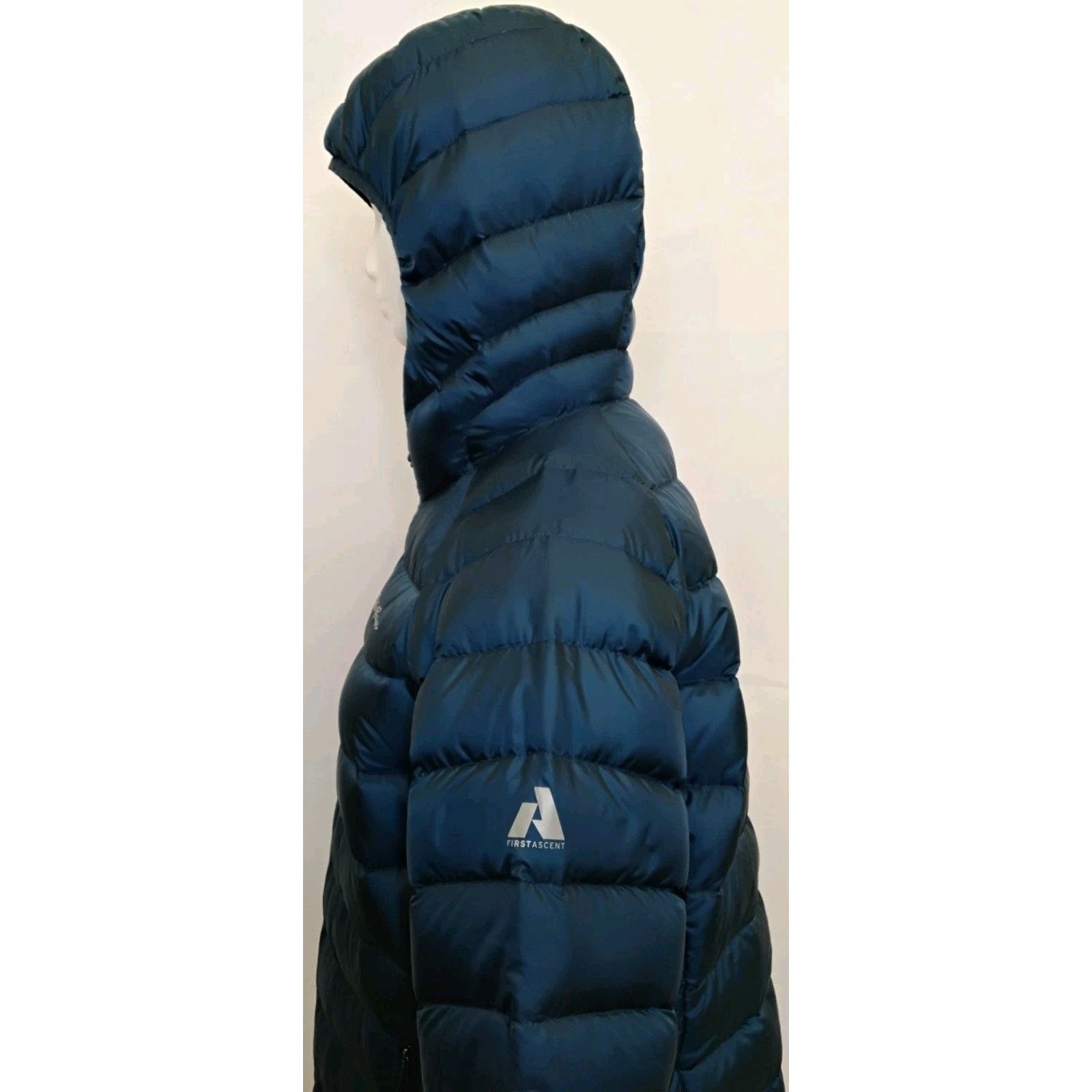 Eddie Bauer Eddie Bauer Down Jacket Women's L Blue Hooded Full Zip Size L / US 10 / IT 46 - 8 Thumbnail