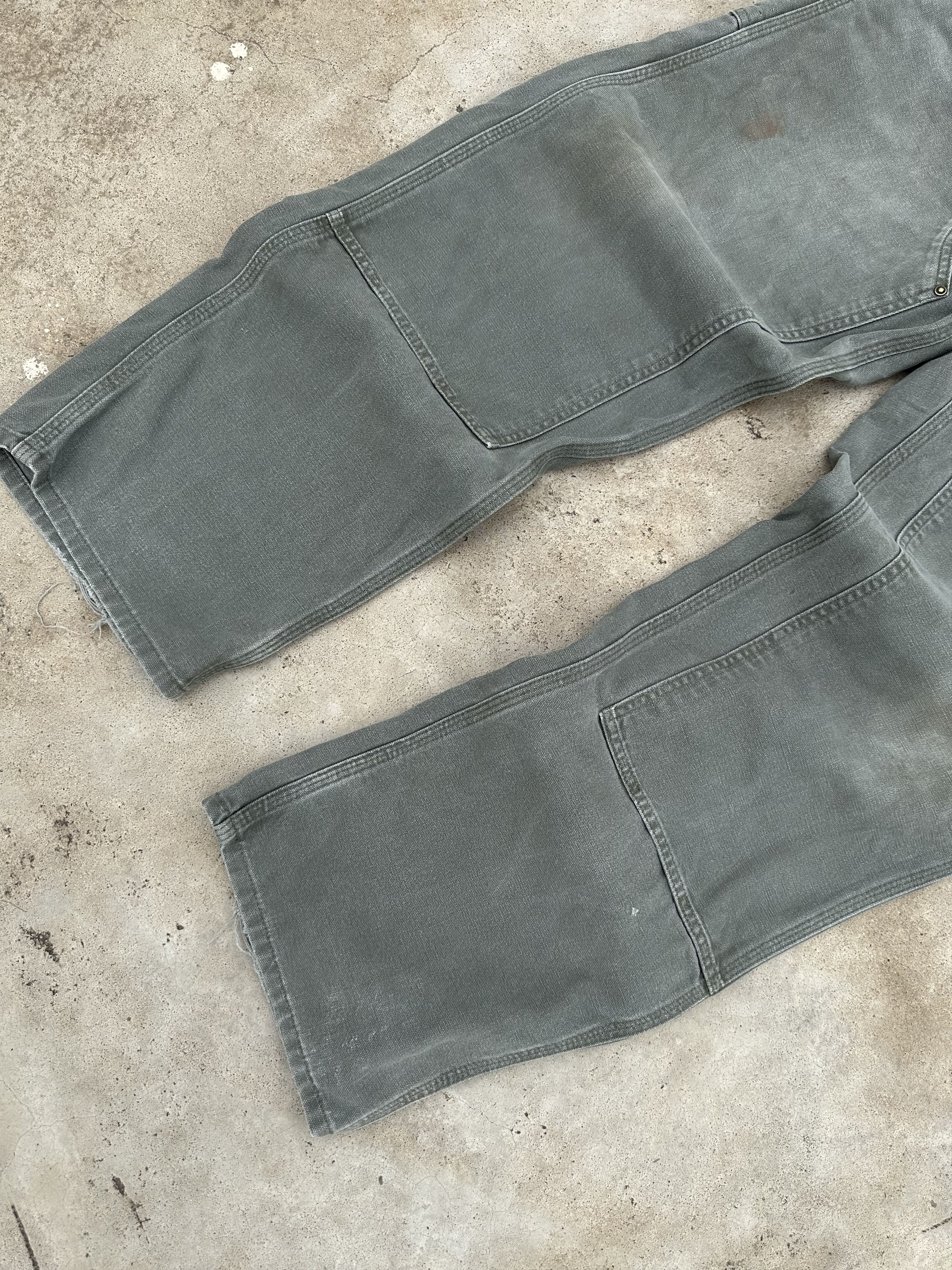 Carhartt Carhartt Double Knee Work Pants - Faded Olive (38x32) Size US 38 / EU 54 - 4 Thumbnail