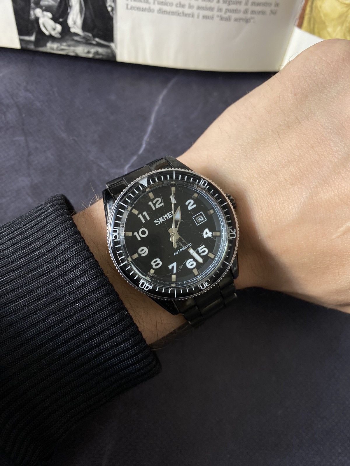 Japanese Brand Automatic SKMEI Watch: Durable & Classic Design Size ONE SIZE - 5 Thumbnail