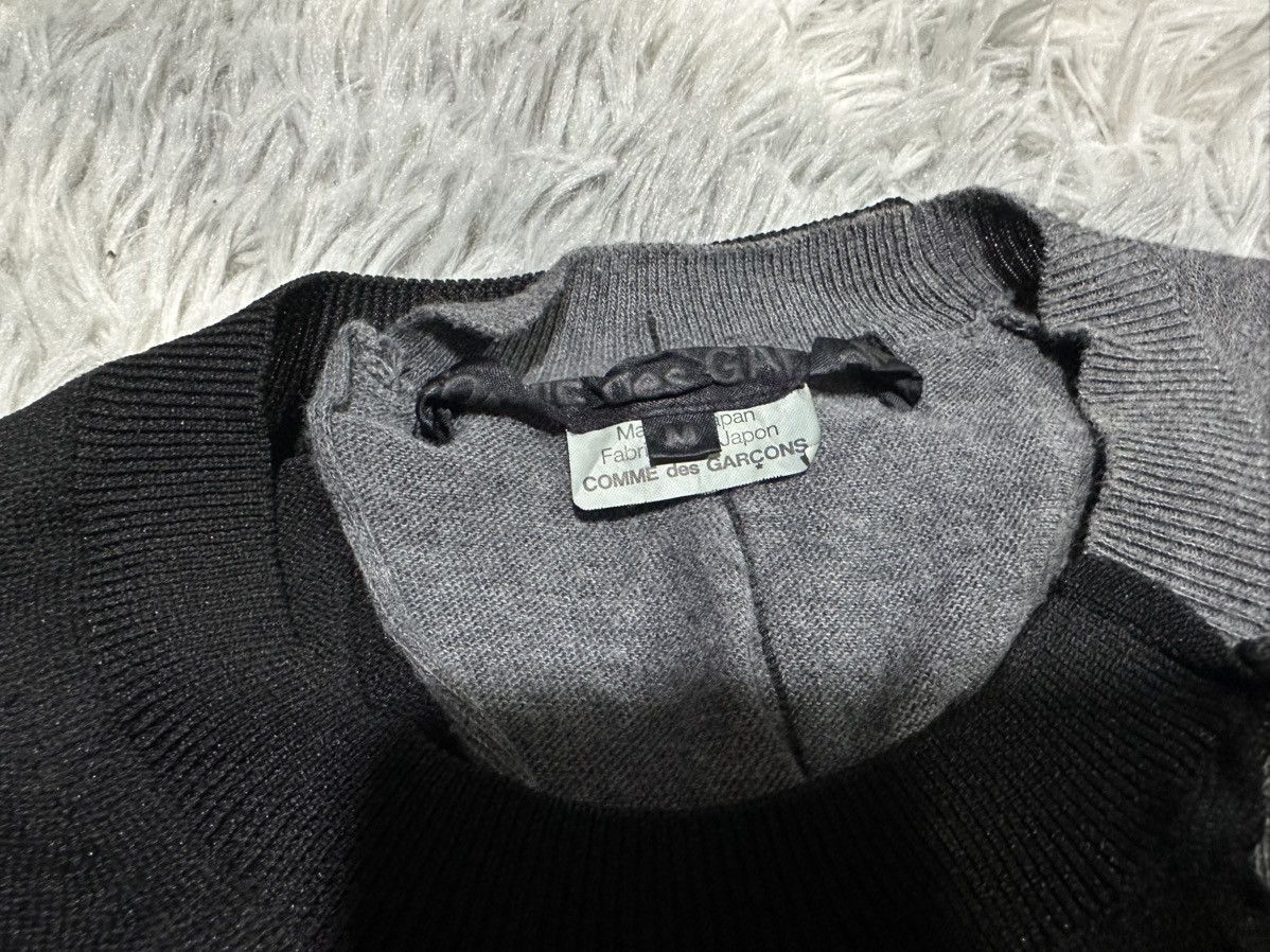 Comme des Garcons 🔥Comme Des Garcons Asymmetric Split Deconstructed Knit Ls Size US M / EU 48-50 / 2 - 9 Thumbnail