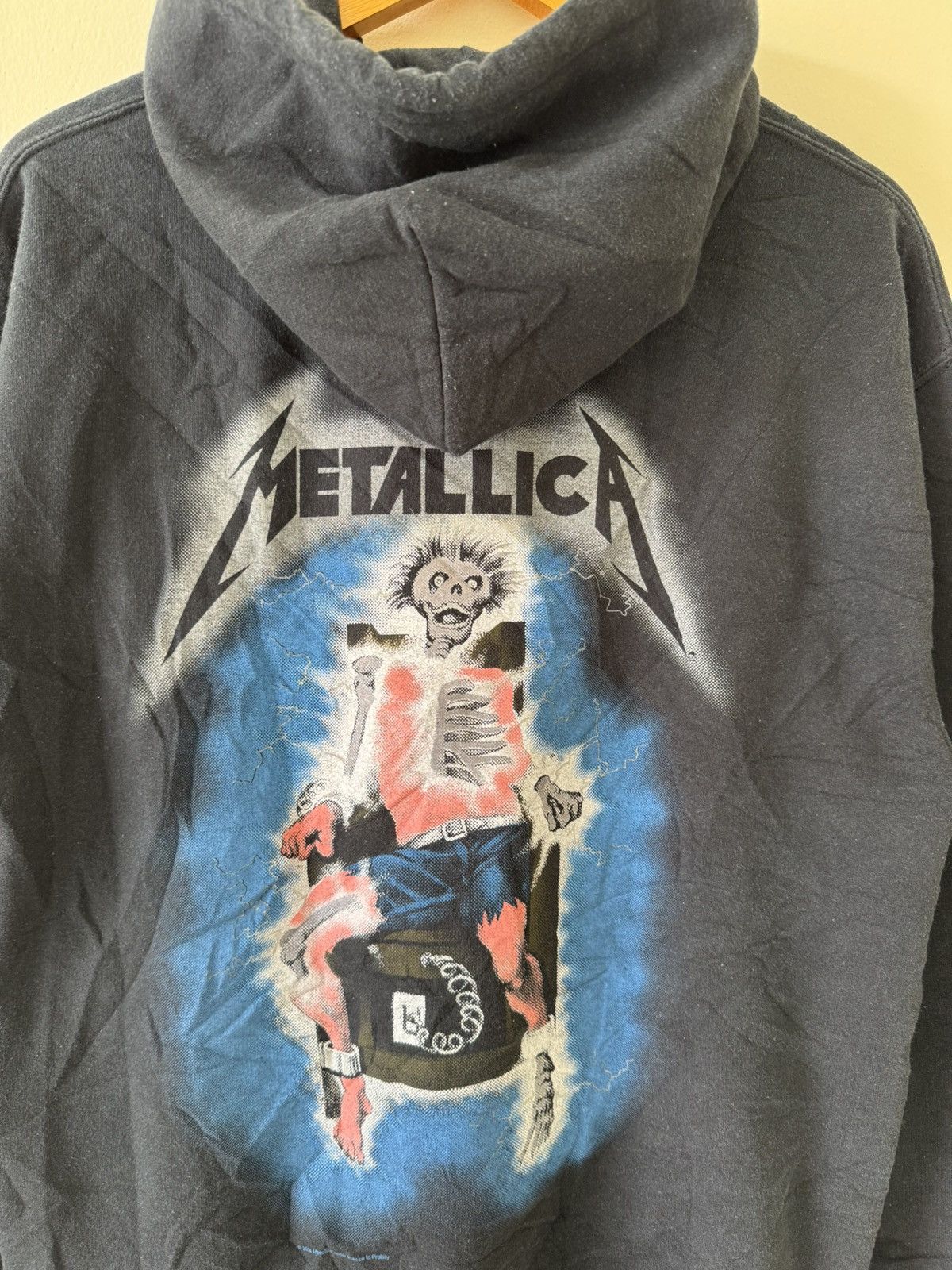 Band Tees METALLICA RIDE THE LIGHTNING HOODIE Size US M / EU 48-50 / 2 - 6 Thumbnail