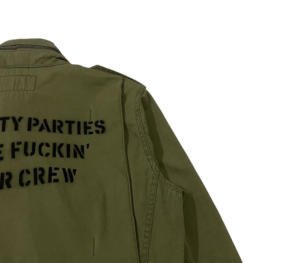 Guilty Parties × Wacko Maria Guilty Parties X Wacko Maria “Fuck This Life” M65  Jacket | Grailed