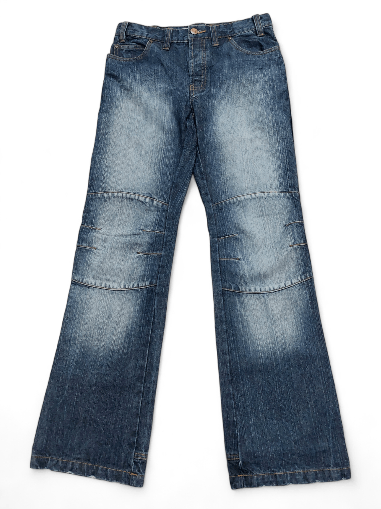 Vintage 💥Clockhouse Biker Denim Size US 32 / EU 48 - 2 Thumbnail