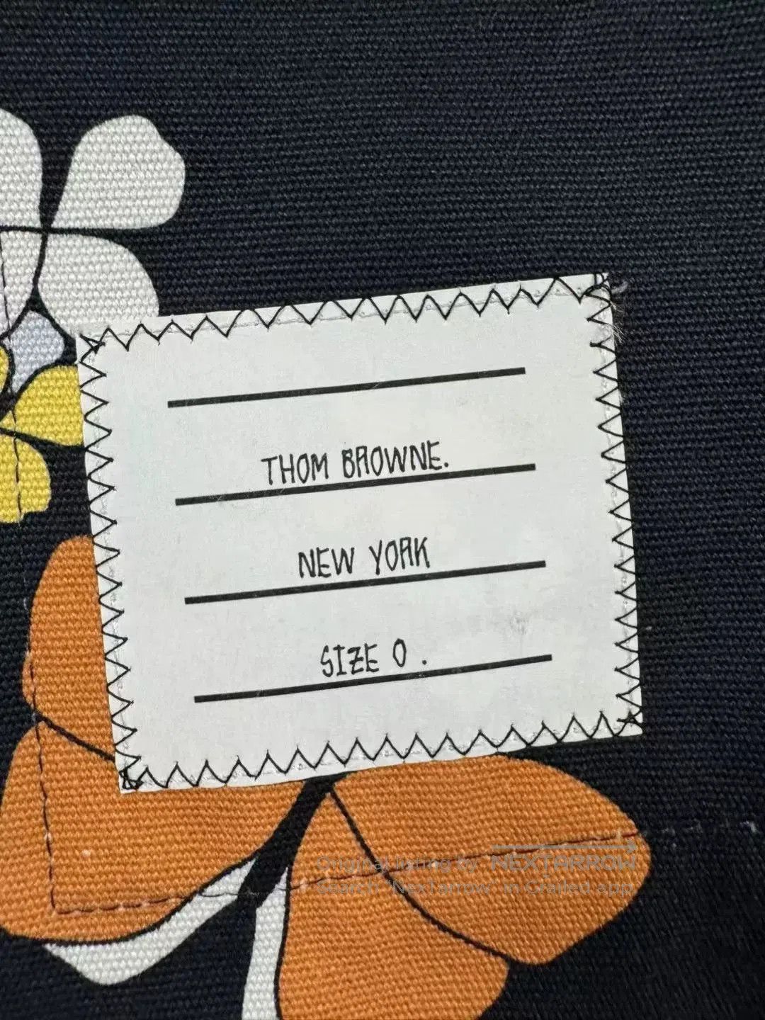 Thom Browne THOM BROWNE Floral Butterfly Blazer. Size XS / US 0-2 / IT 36-38 - 2 Thumbnail