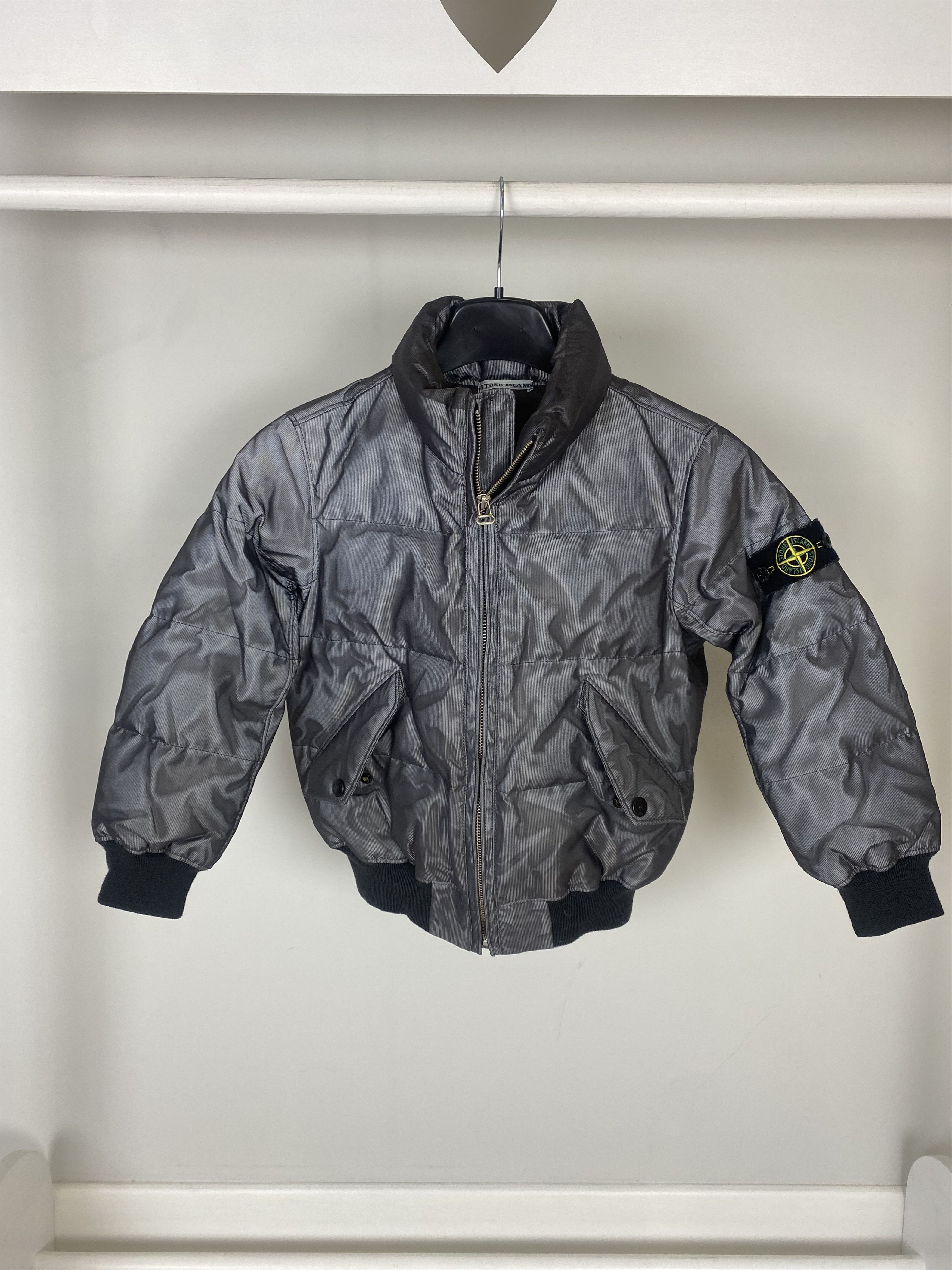 Stone Island Stone Island Rare Reflective Jacket Junior 6 Years Grailed