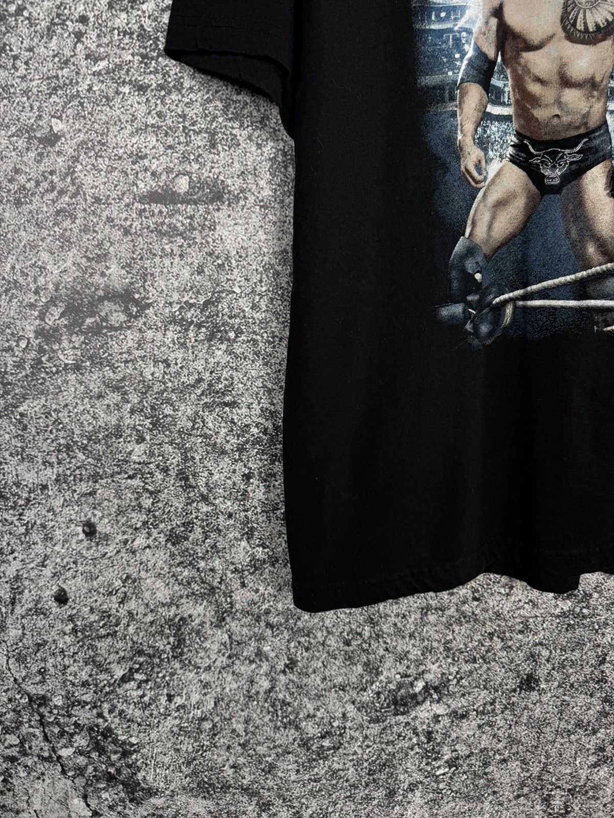 WWE Men’s The Rock Wresting T-Shirt WWE Big Logo Tee Size L Size US L / EU 52-54 / 3 - 4 Thumbnail