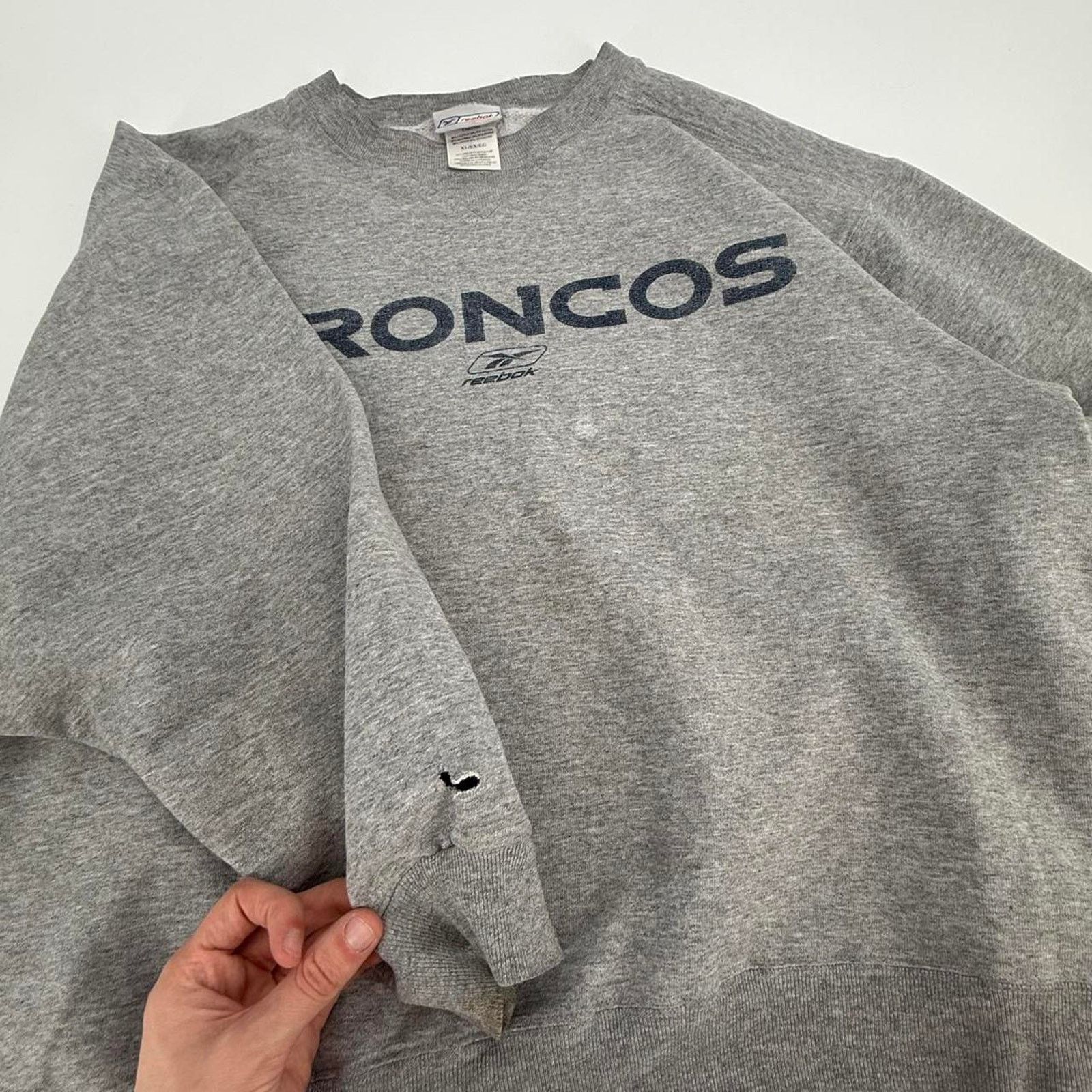 Reebok Vintage retro reebok denver broncos sweatshirt Size US L / EU 52-54 / 3 - 6 Thumbnail