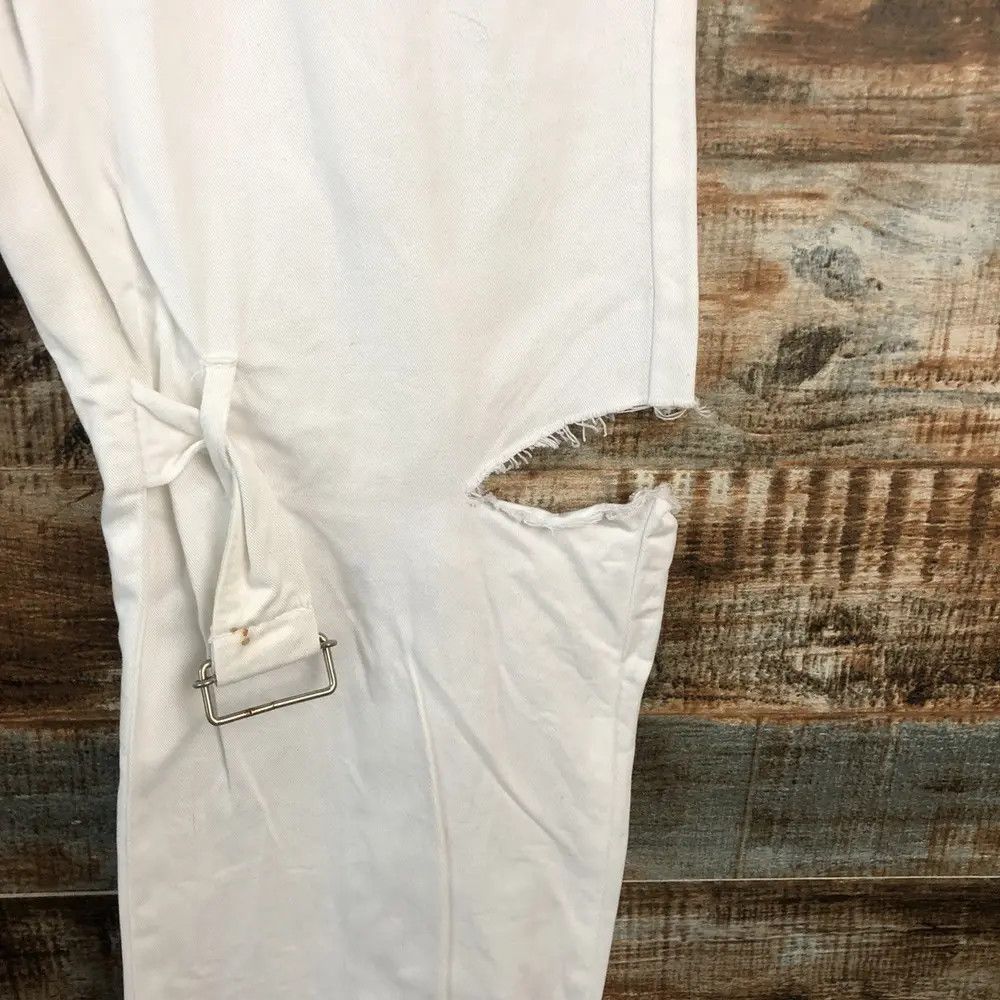 Japanese Brand D Super Lover Distressed ripped punk cargo Pants #A2485 Size US 28 / EU 44 - 21 Thumbnail