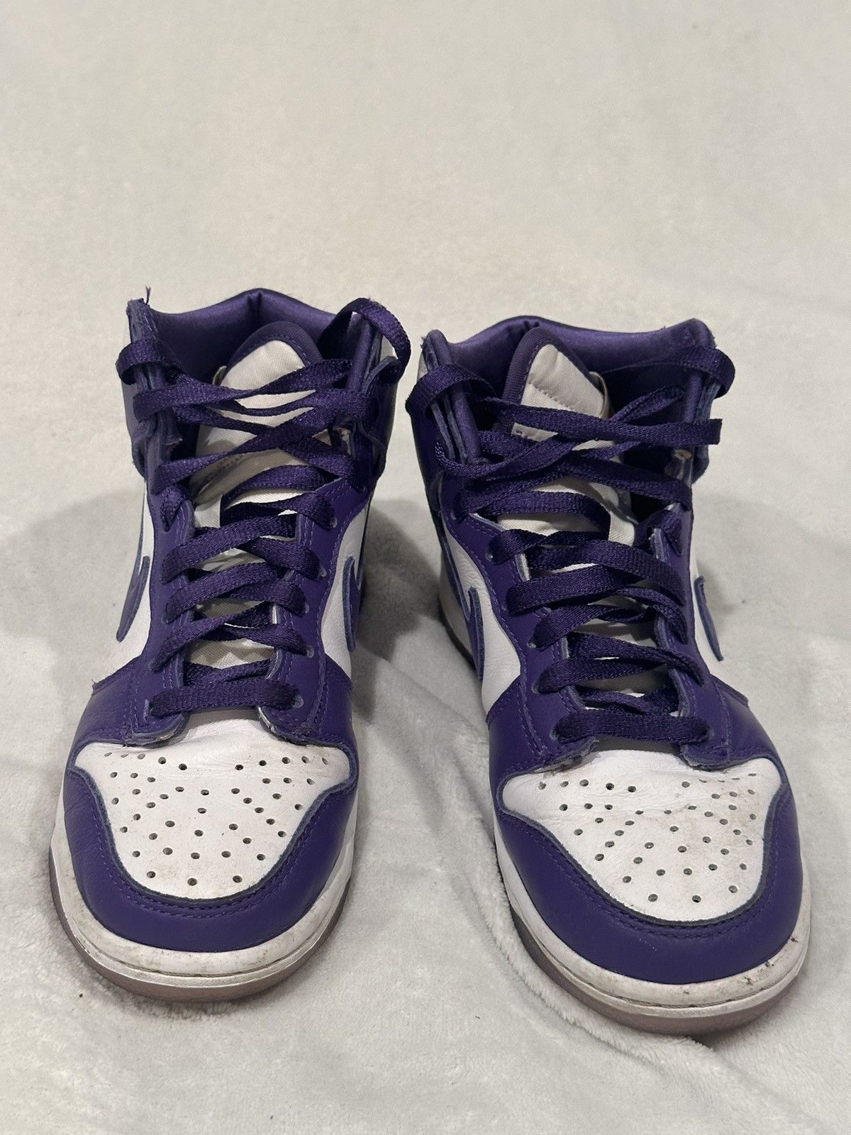 Nike Nike Dunk High (Women) - SP Varsity Purple Size US 5.5 / IT 35.5 - 3 Thumbnail