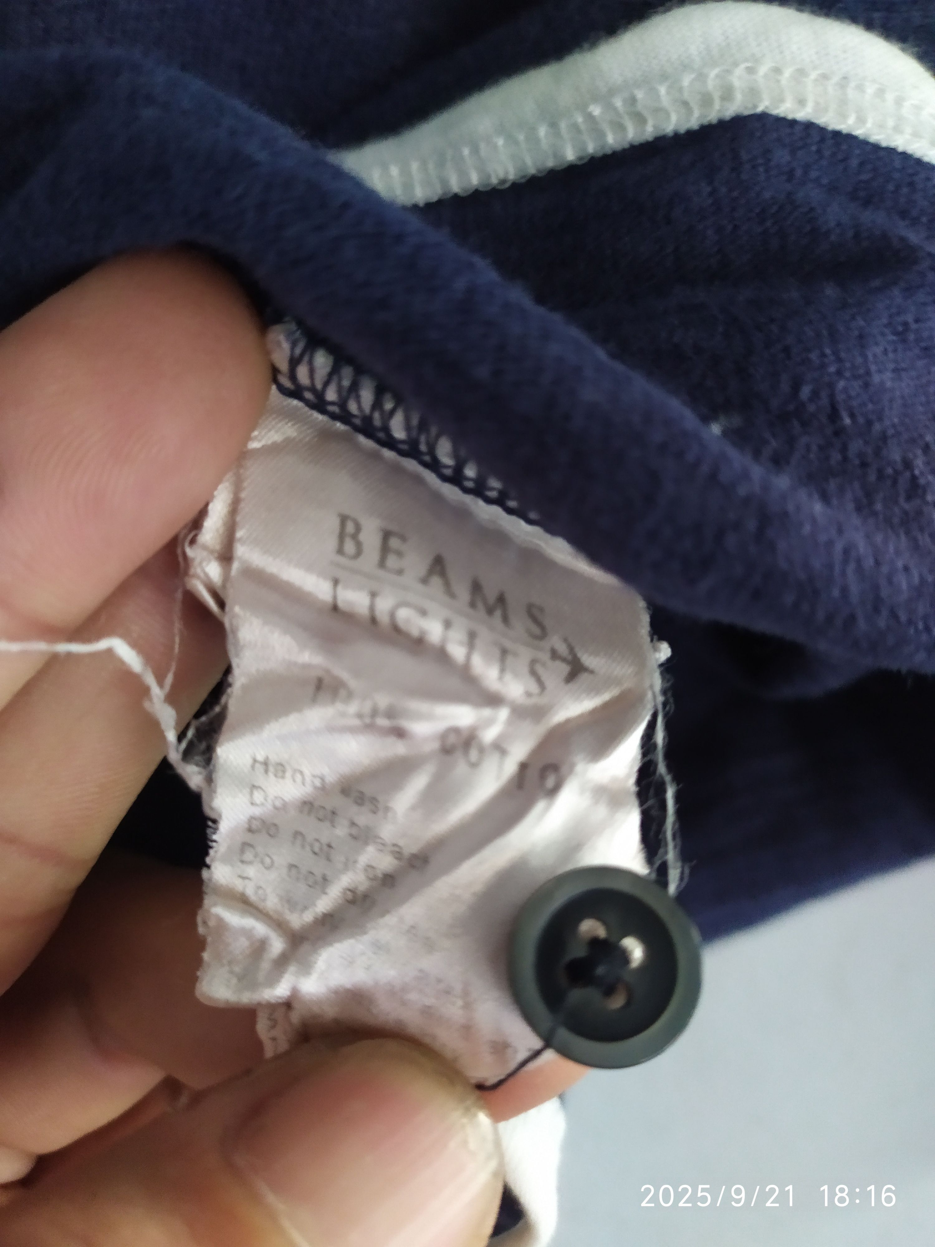If Six Was Nine Japanese Beams double layer Long slevee Shirt Size US M / EU 48-50 / 2 - 5 Thumbnail