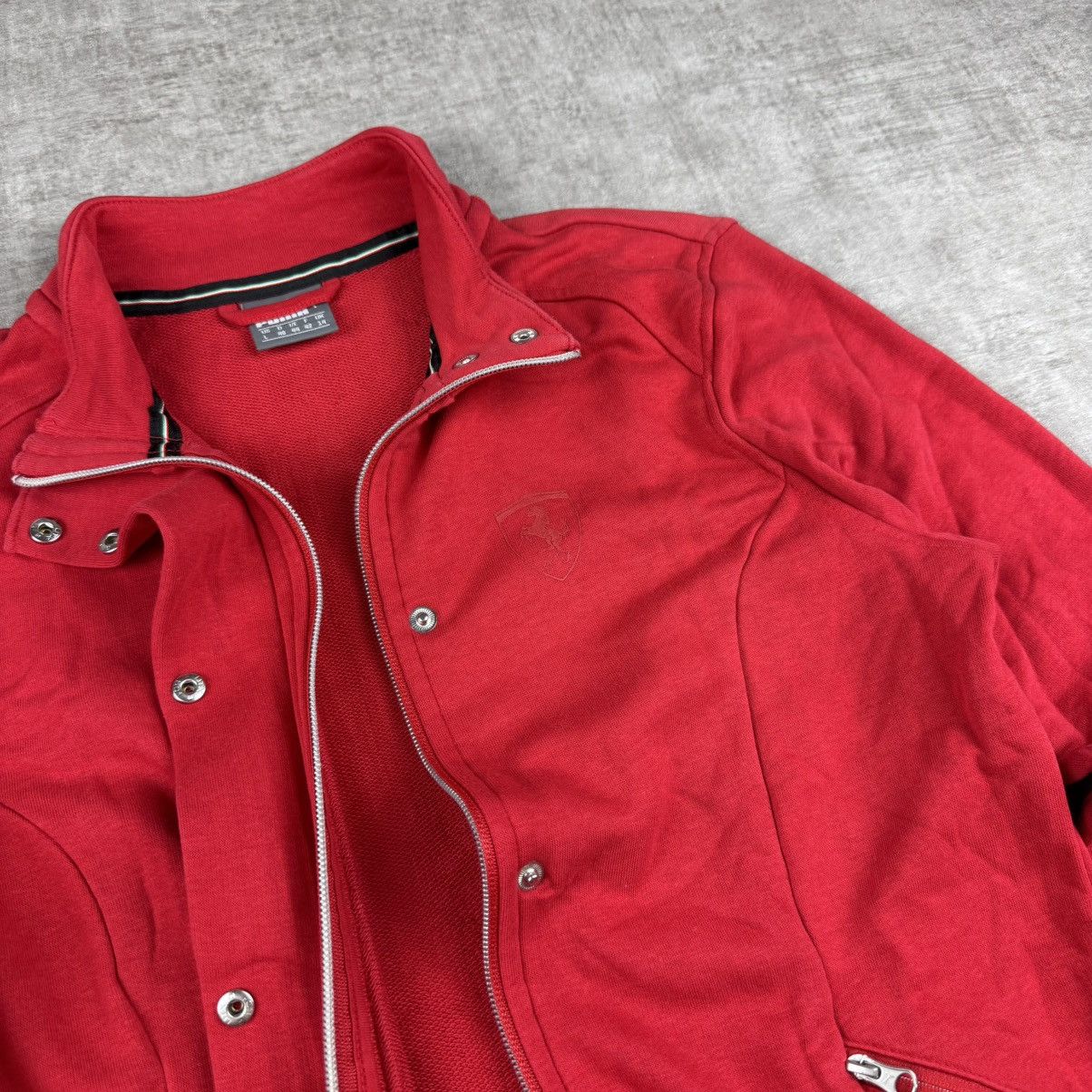 Ferrari × Puma Puma x Ferrari Track Jacket Size L / US 10 / IT 46 - 6 Thumbnail