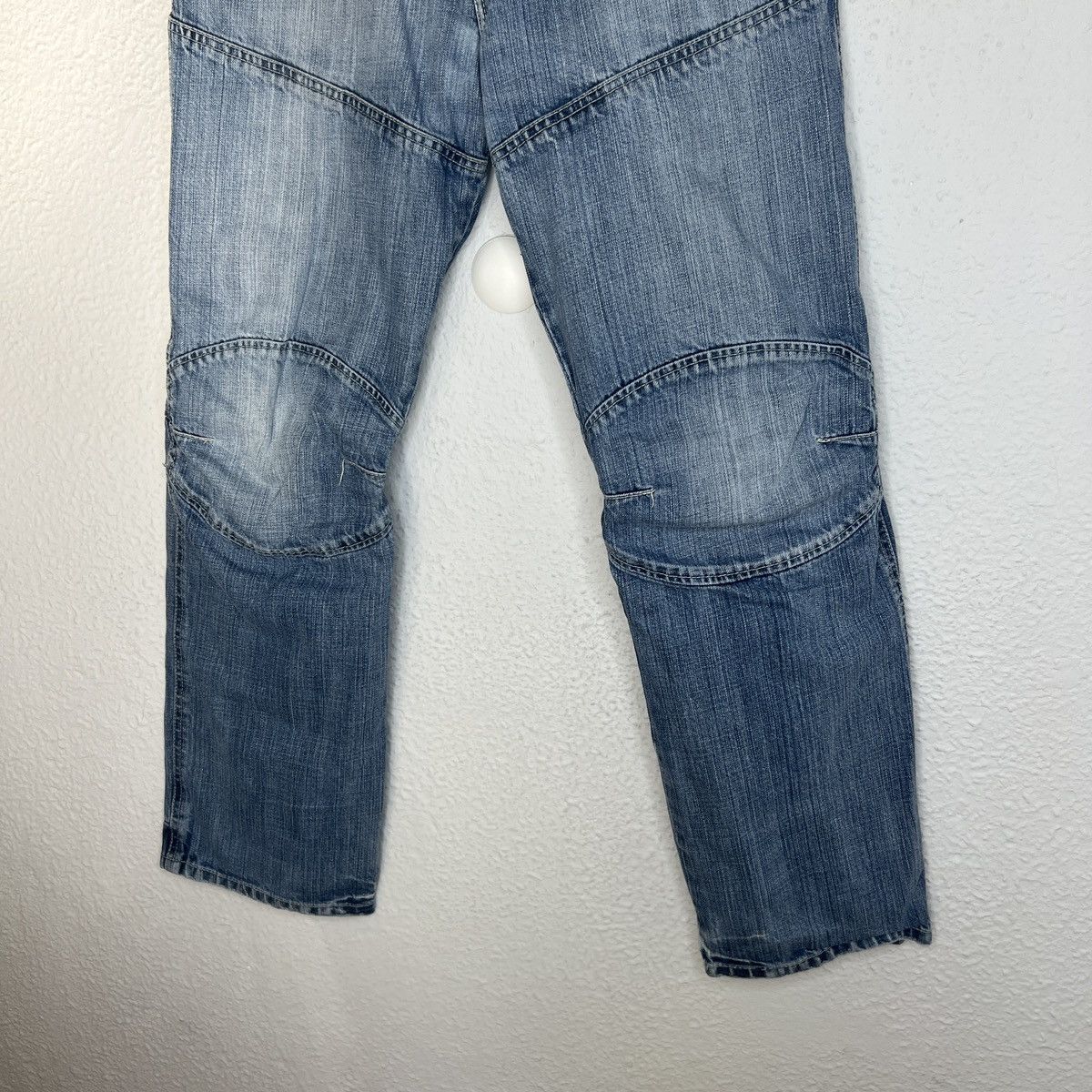G-Star G-Star Raw Denim Jeans Pants Trousers Big Logo Cargo Baggy Size US 33 - 6 Thumbnail