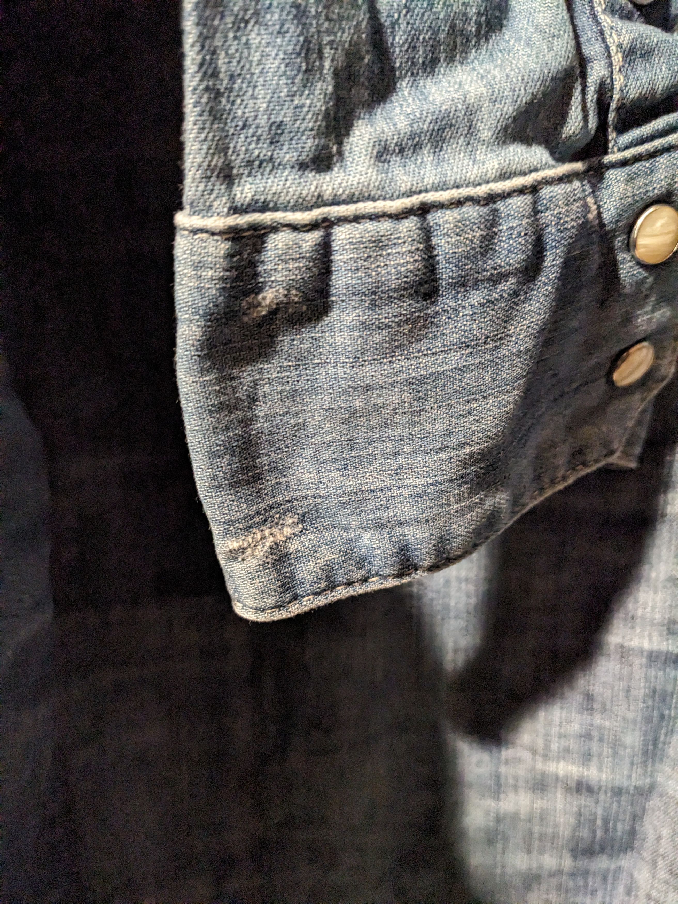 True Religion × Vintage Vintage 90s True Religion Pearl Snap Womans Large Shirt Size L / US 10 / IT 46 - 14 Thumbnail