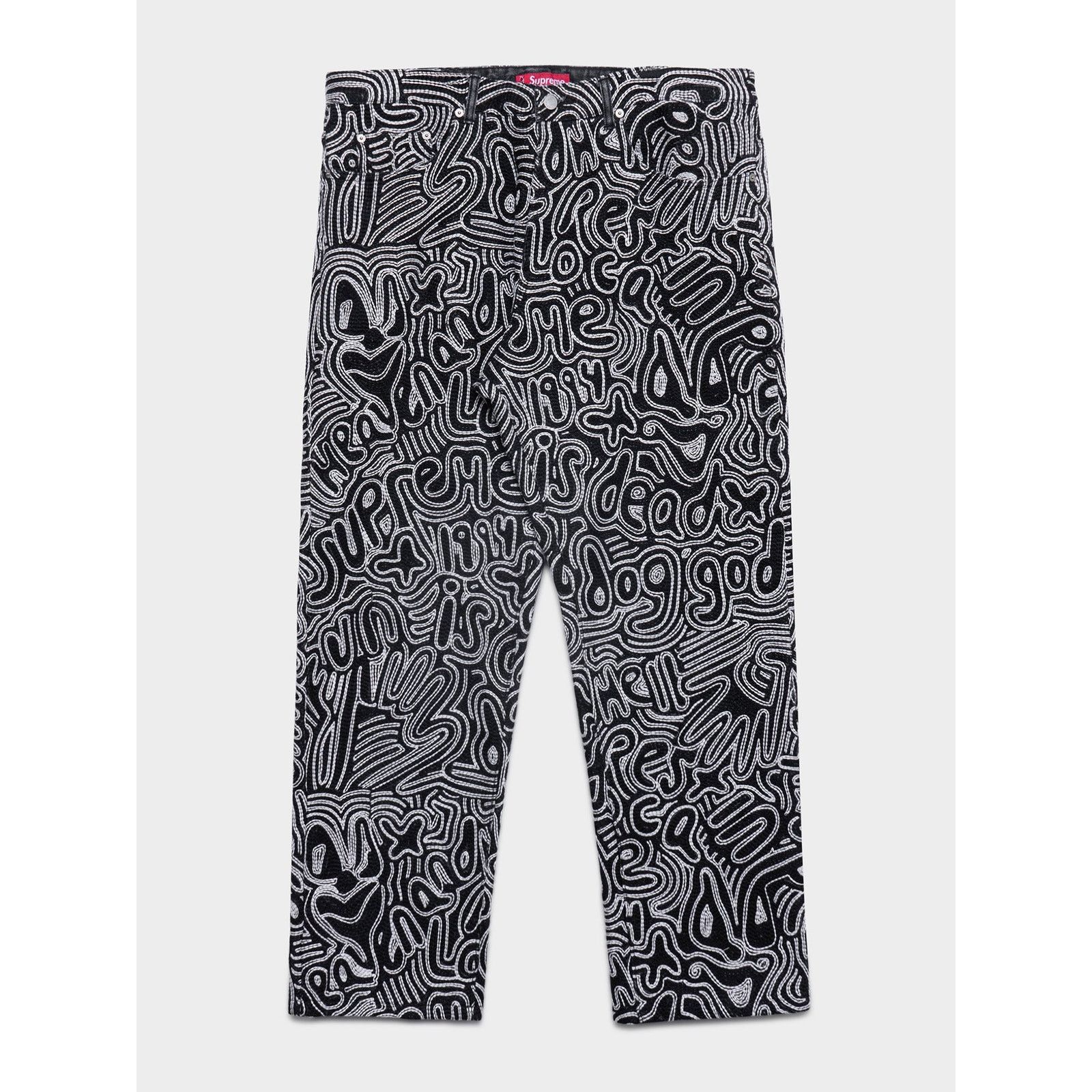 Supreme Chain Stitch Jeans Size US 40 / EU 56 - 1 Thumbnail
