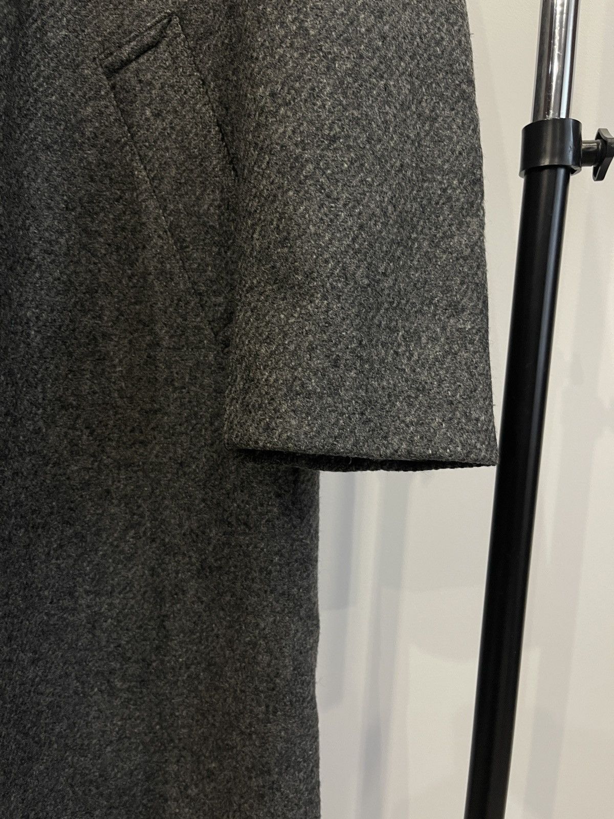 Vintage Vintage Sundermann Wool Overcoat Gray Tweed Kynoch Men's XXL Size US XXL / EU 58 / 5 - 4 Thumbnail