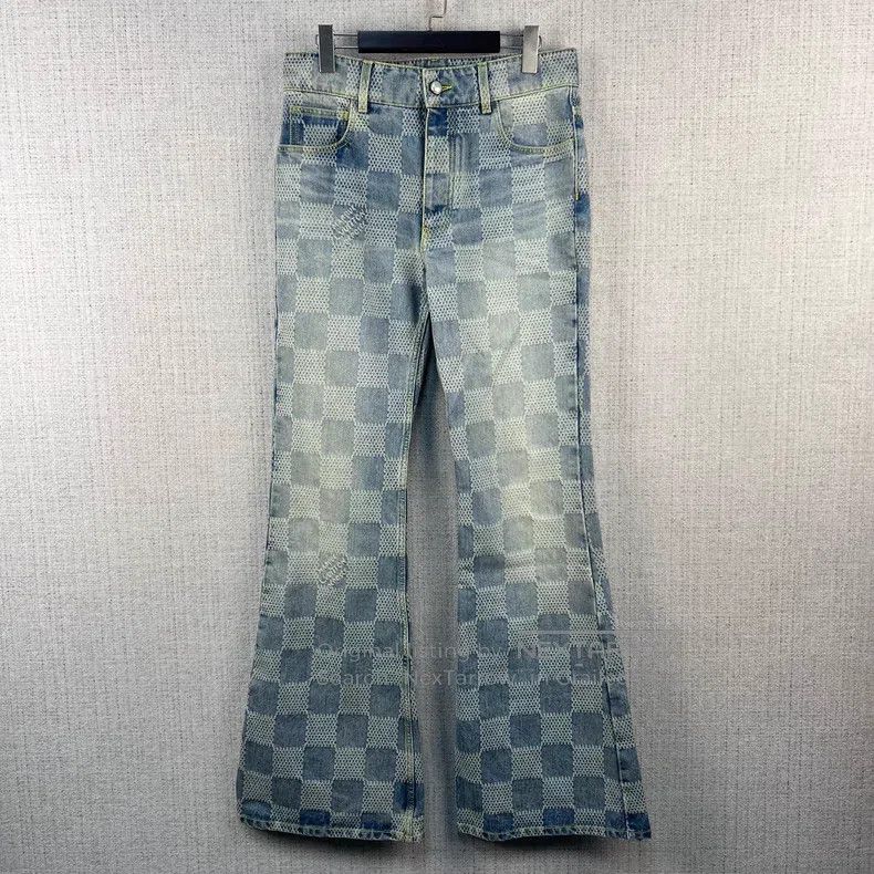 Louis Vuitton Louis Vuitton SS24 Checkerboard Chain Mini Flared Casual J Size US 29 - 1 Thumbnail