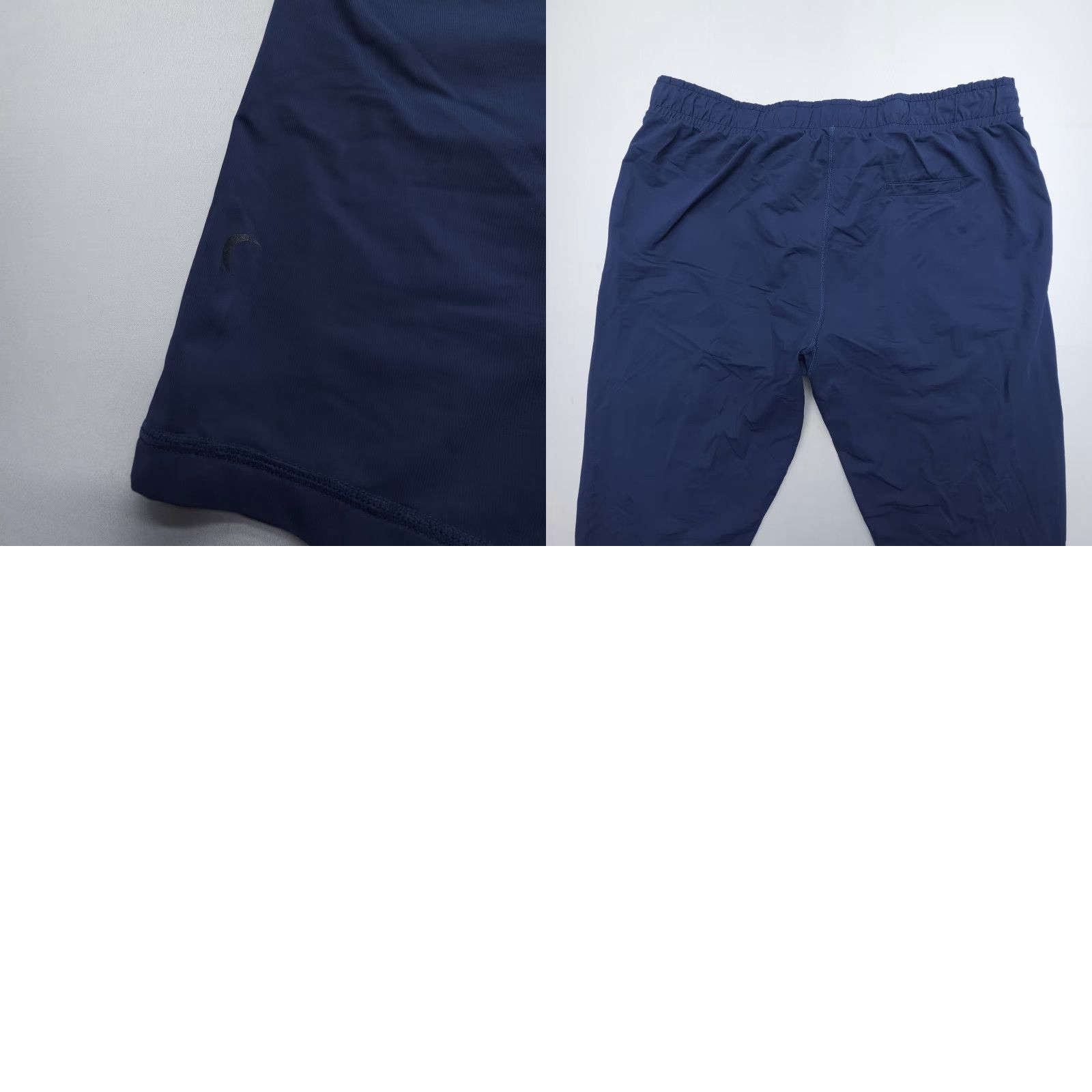 Vintage Zyia Active Track Pants Women's XL Blue Nylon Spandex Pockets Jogger Gym Running Womens Size 40" / US 18 - 8 Thumbnail