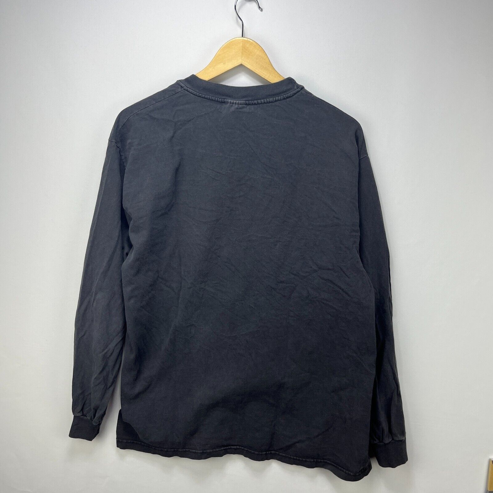 Vintage Vintage 90s Rockport Sun-Faded Black Long Sleeve Shirt Large Size US L / EU 52-54 / 3 - 8 Thumbnail