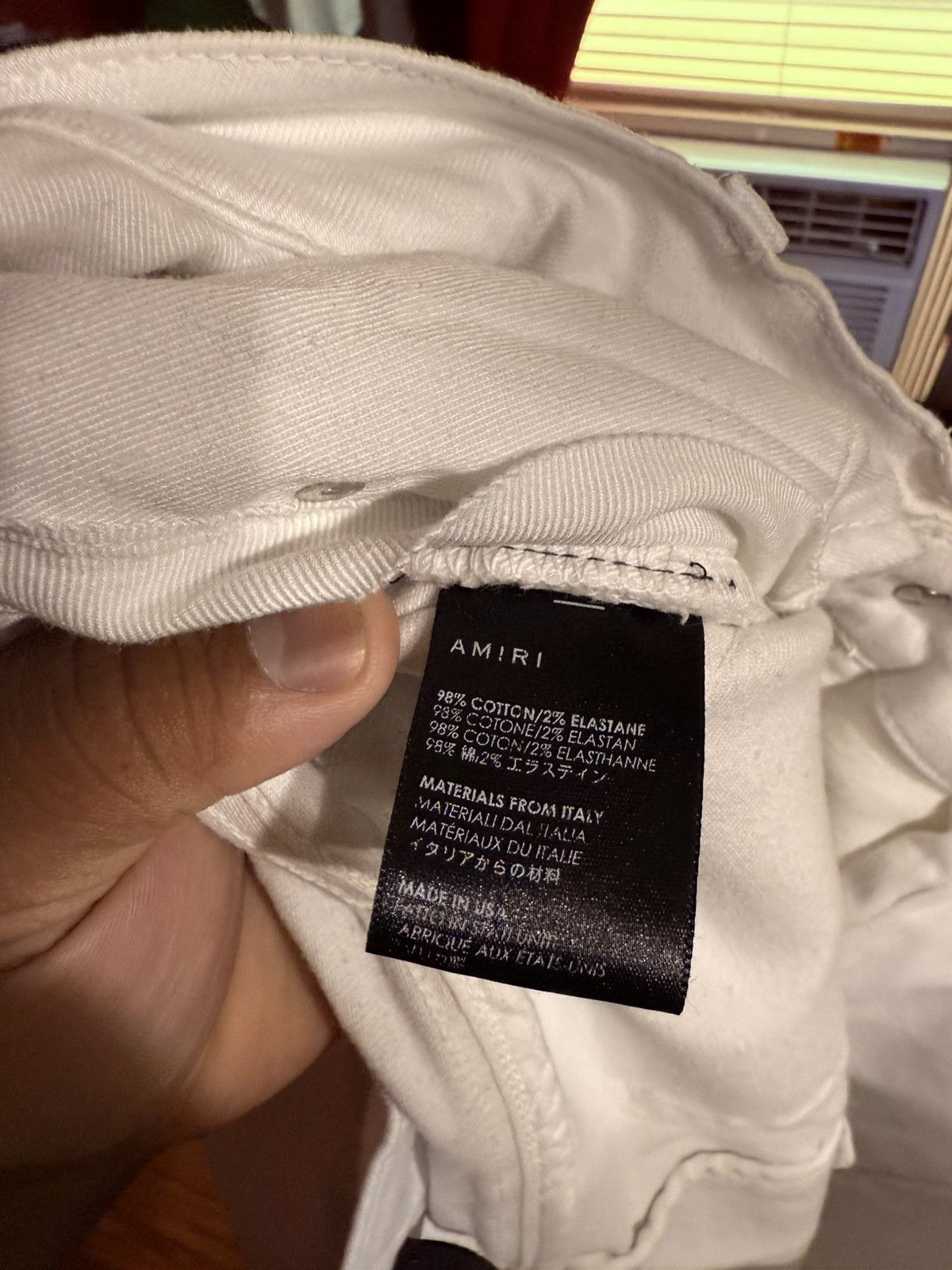 Amiri Amiri Plain Jeans Size 36 Size US 36 / EU 52 - 14 Thumbnail