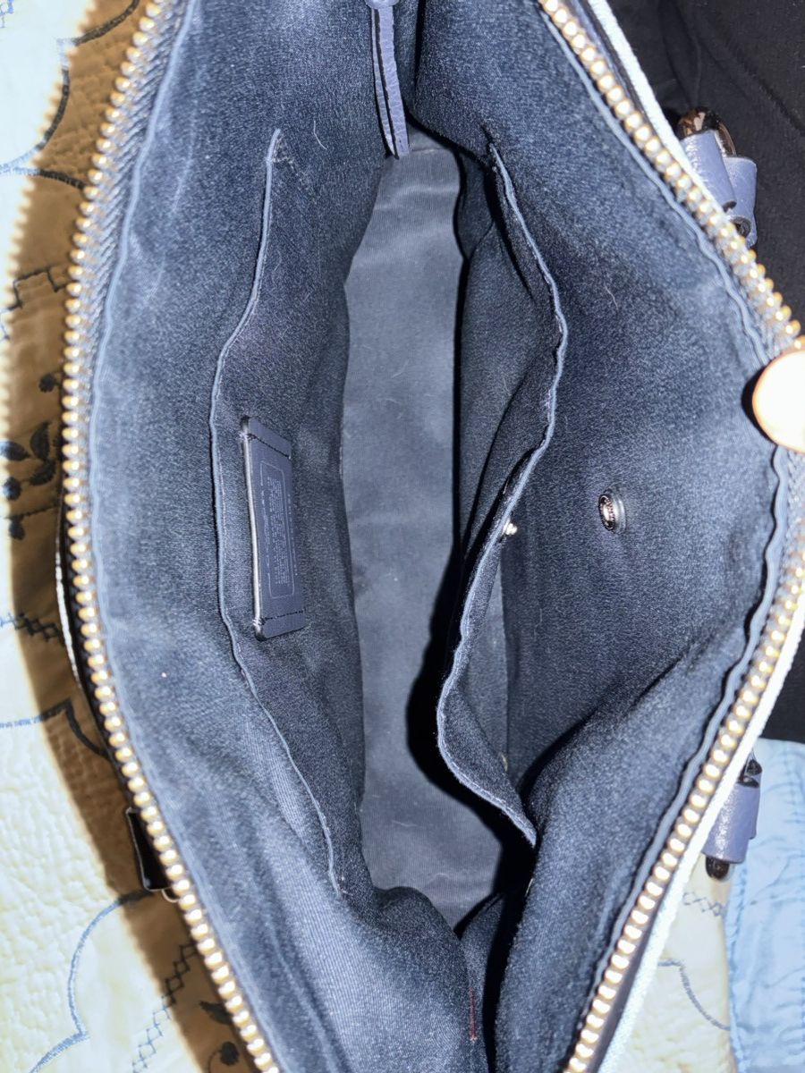 Coach Coach Denim Mia Satchel Size ONE SIZE - 7 Thumbnail