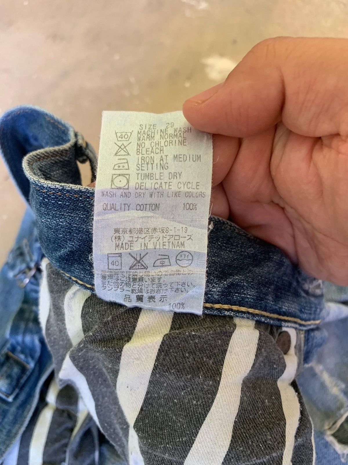 BEAUTY&YOUTH Beauty & Youth United Arrows Distressed Cinch Denim Size US 30 / EU 46 - 9 Thumbnail