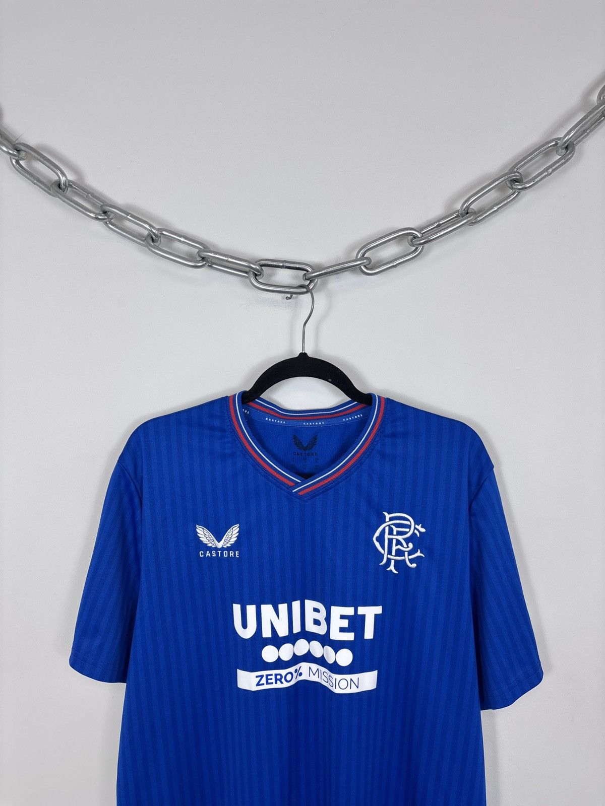 Castore Castore Rangers FC 2023/2024 Home Football Soccer Jersey Size US XL / EU 56 / 4 - 2 Thumbnail