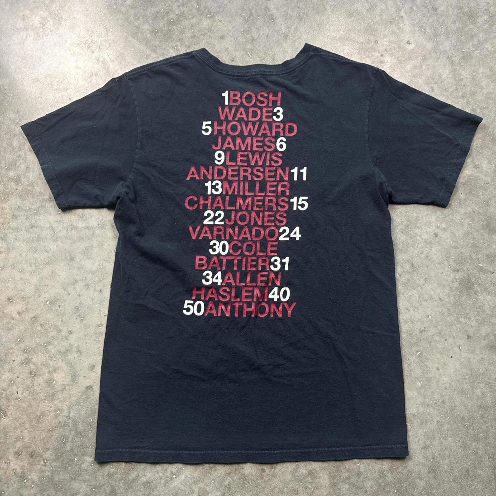 Adidas 2013 Miami Heat NBA Champions Adidas T-Shirt Size US M / EU 48-50 / 2 - 2 Thumbnail
