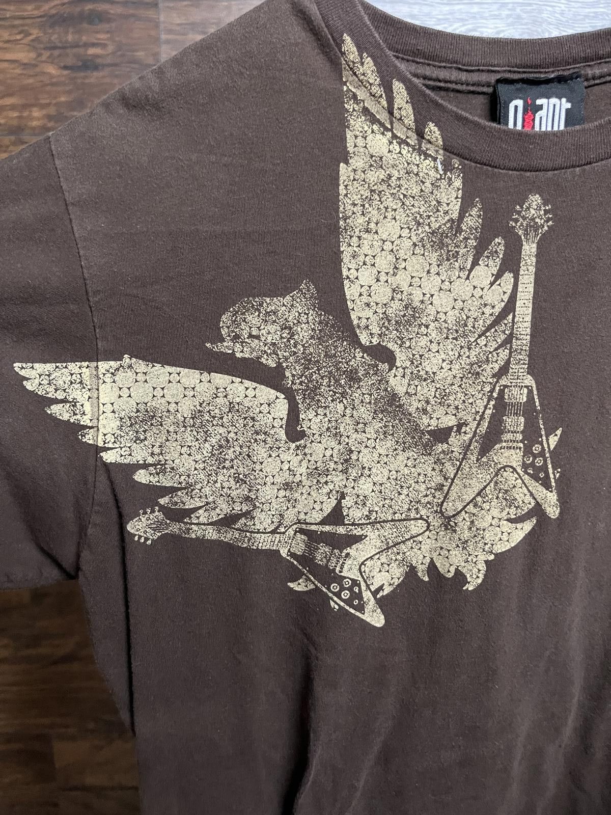Giant Vintage Trailer Album Band T-shirt Guitars Phoenix Ash- L Size US L / EU 52-54 / 3 - 3 Thumbnail