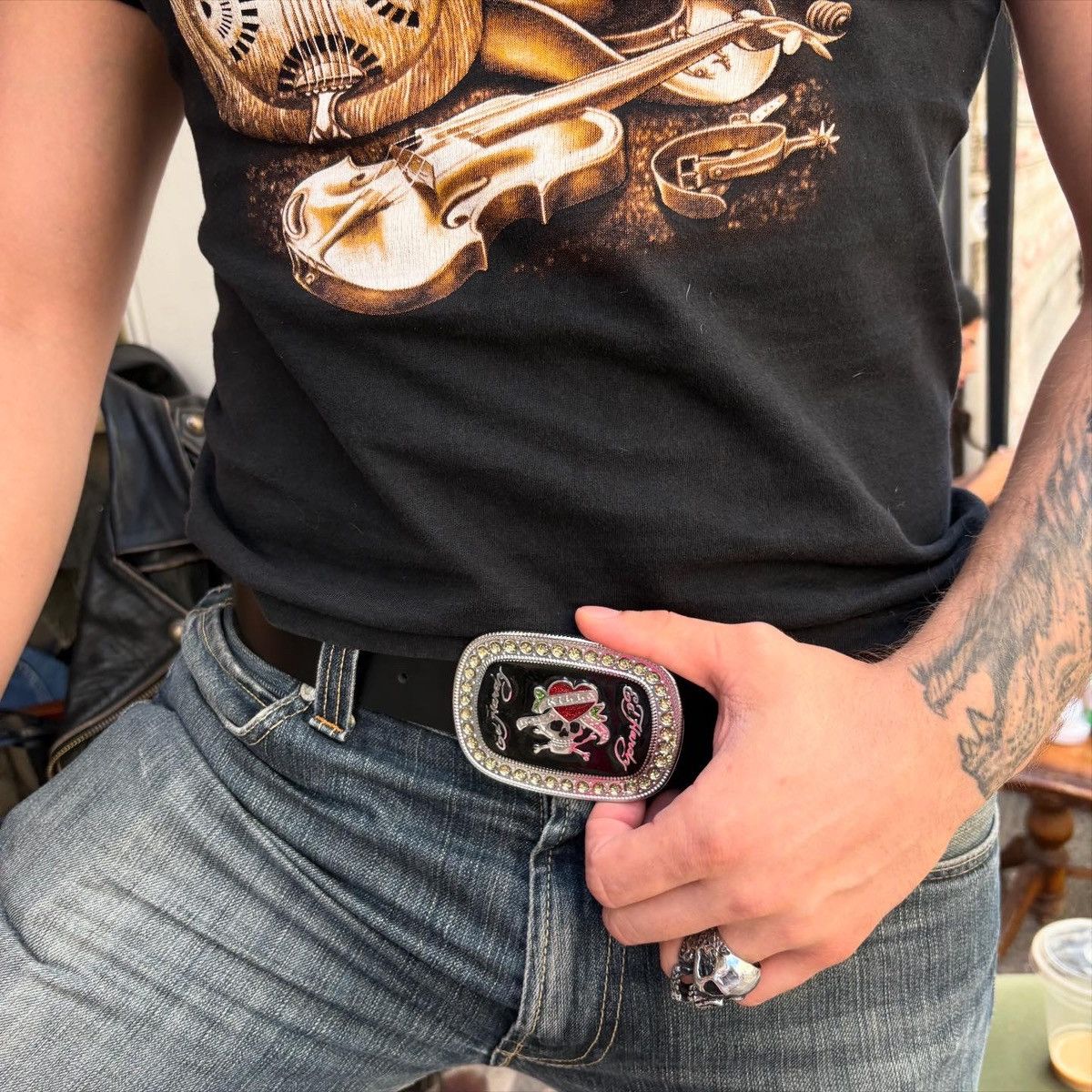 Ed Hardy Ed hardy belt Size ONE SIZE - 1 Thumbnail