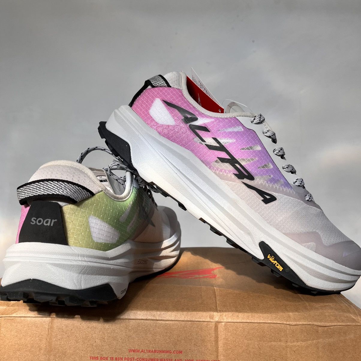 Altra Altra X Soar Carbon Mont Blanc Trail Running Shoes Size US 9.5 / EU 42-43 - 4 Thumbnail