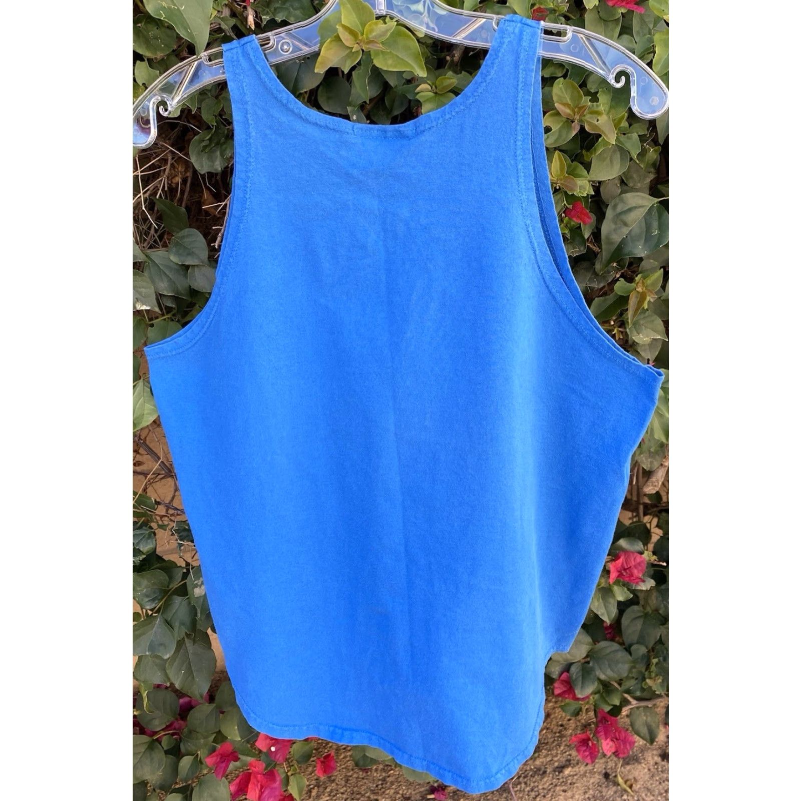 McGregor VINTAGE MacGregor Athletic Tank Top Blue 80s 90s Mens M Worn Hole Made In USA Size US M / EU 48-50 / 2 - 4 Thumbnail