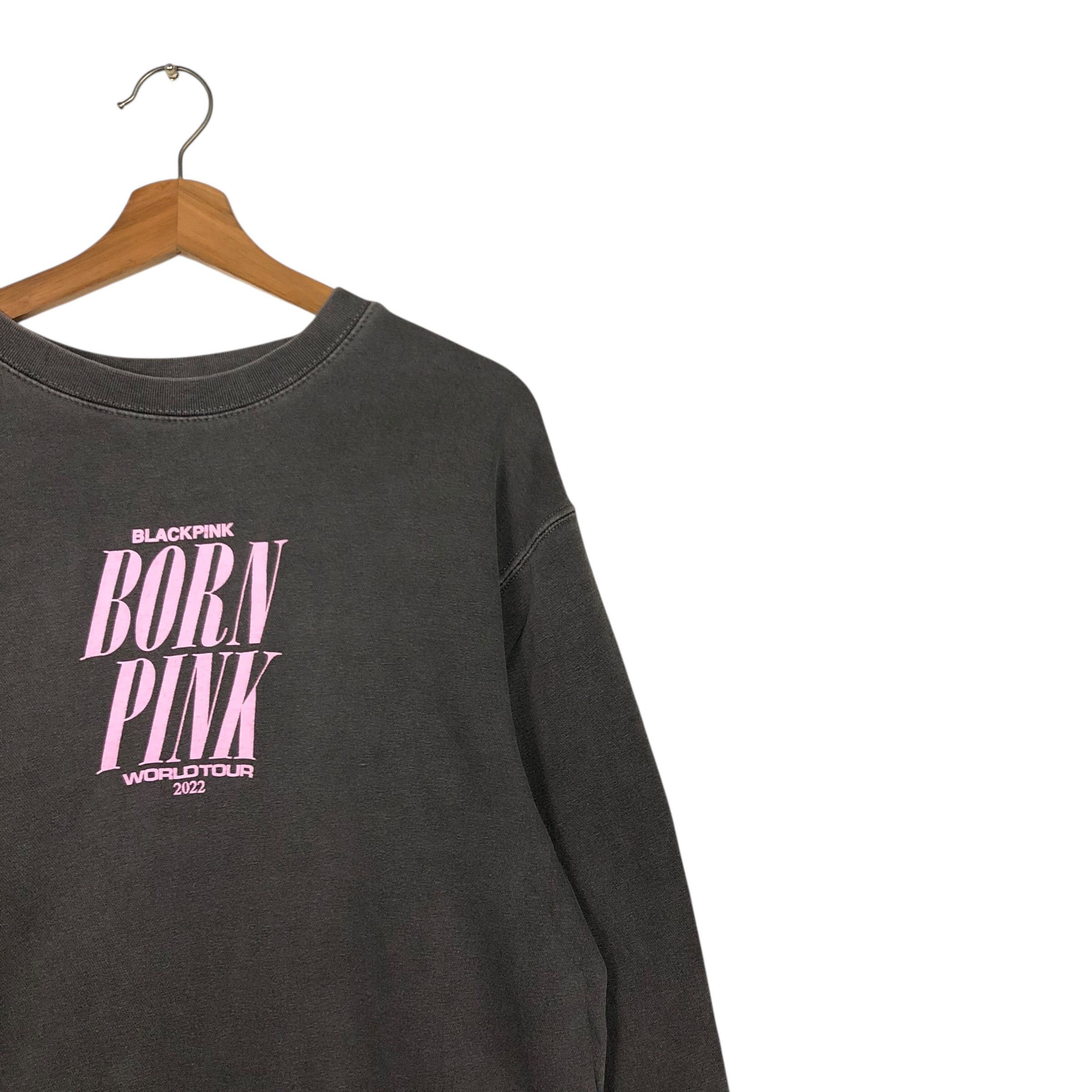 Japanese Brand 📌Sweatshirt Blackpink Tour Big Logo Size US M / EU 48-50 / 2 - 7 Thumbnail