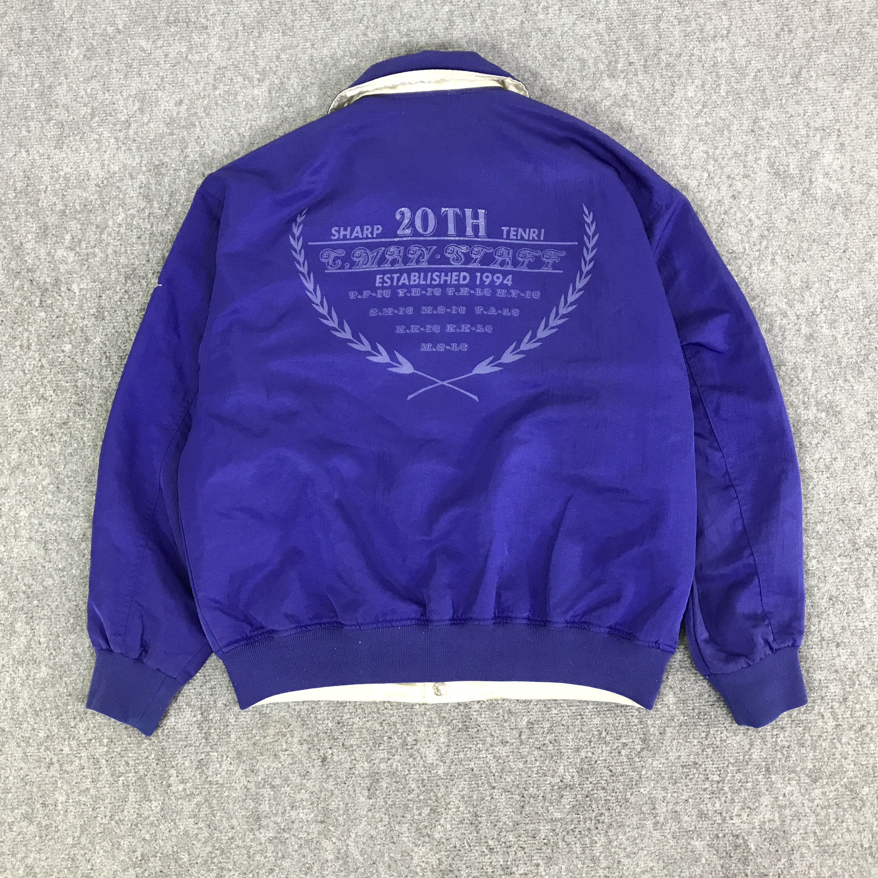 Japanese Brand C.MAN STAFF SNAP BUTTON JACKET K90B15 Size US L / EU 52-54 / 3 - 1 Thumbnail